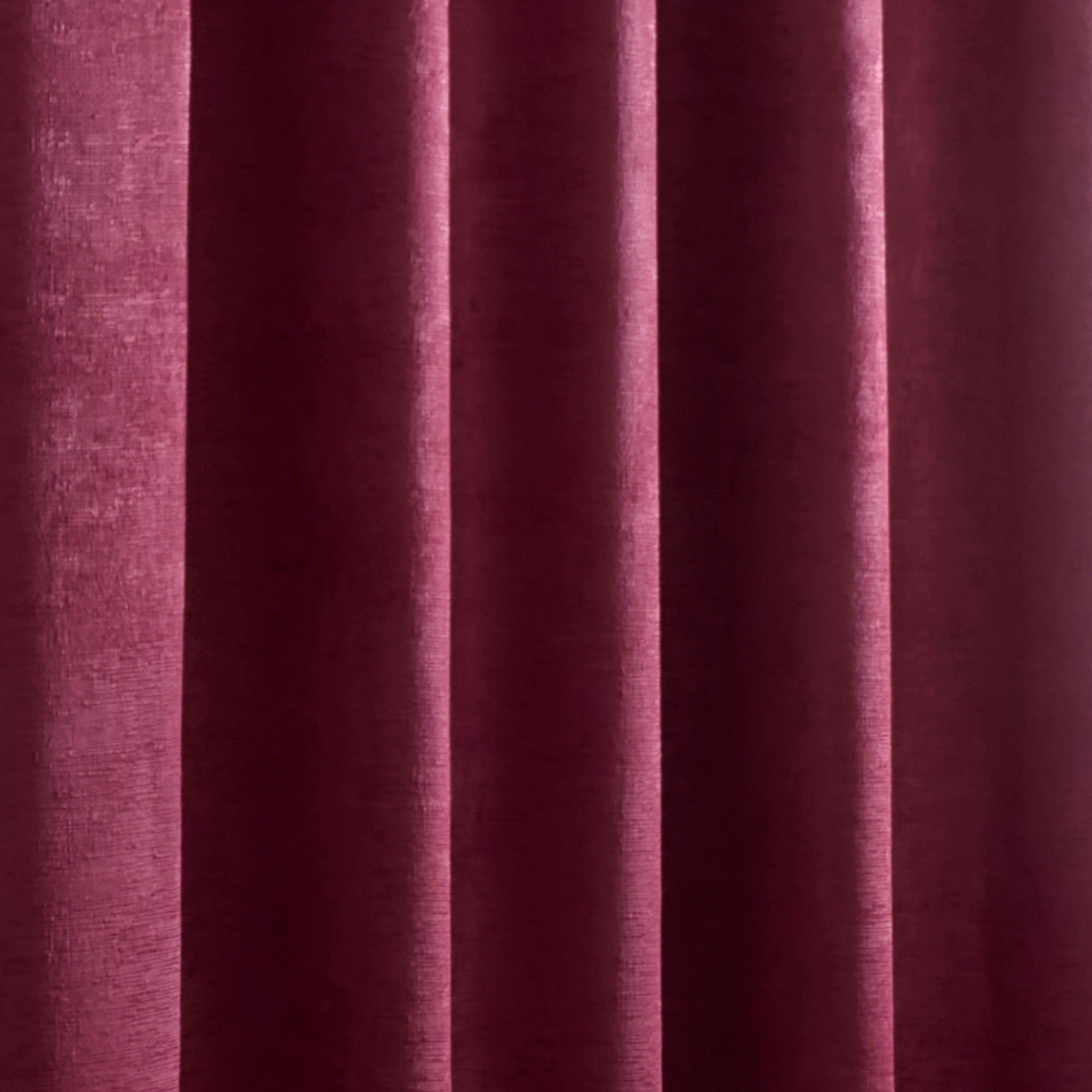 Galaxy Pair of Pencil Pleat Curtains by Fusion in Wine - Pair of Pencil Pleat Curtains - Fusion