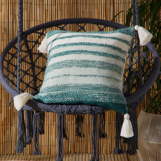 Grayson Outdoor Cushion in Green 43 x 43cm