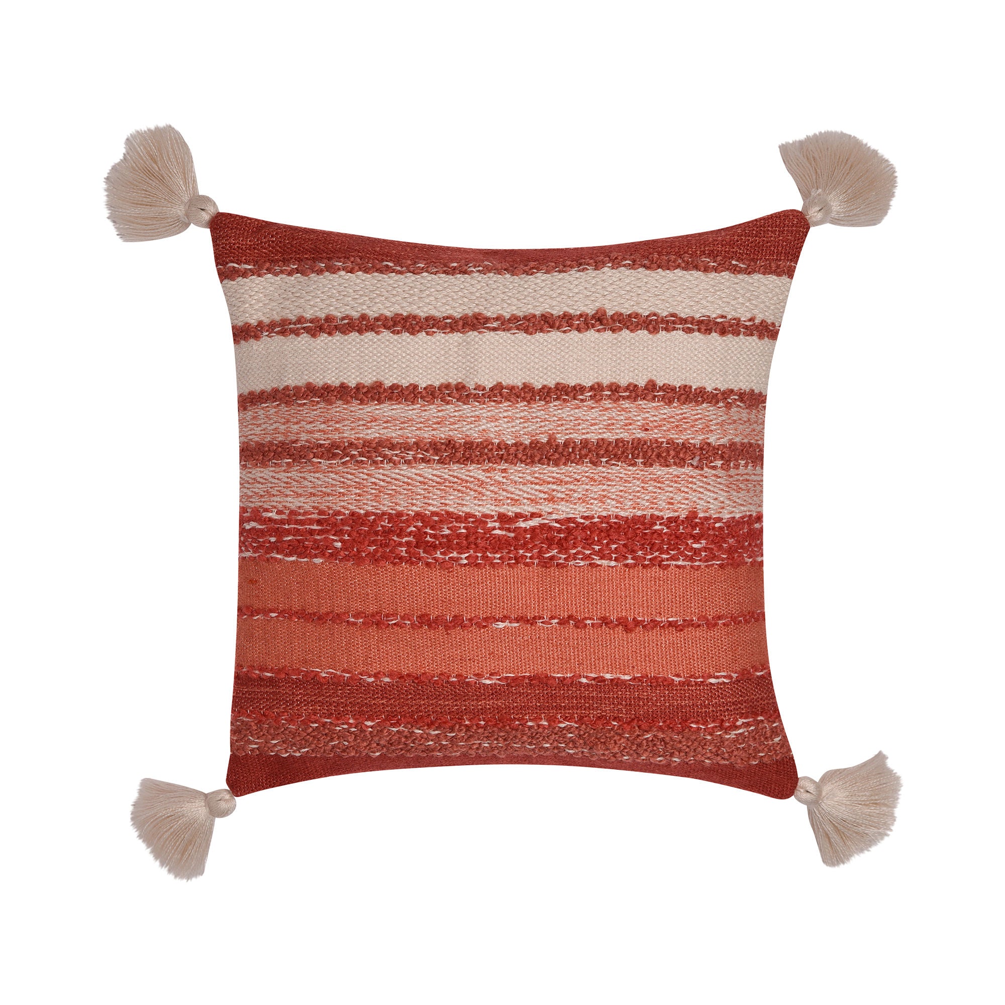 Grayson Outdoor Cushion by Drift Home in Terracotta 43 x 43cm - Cushion - Drift Home