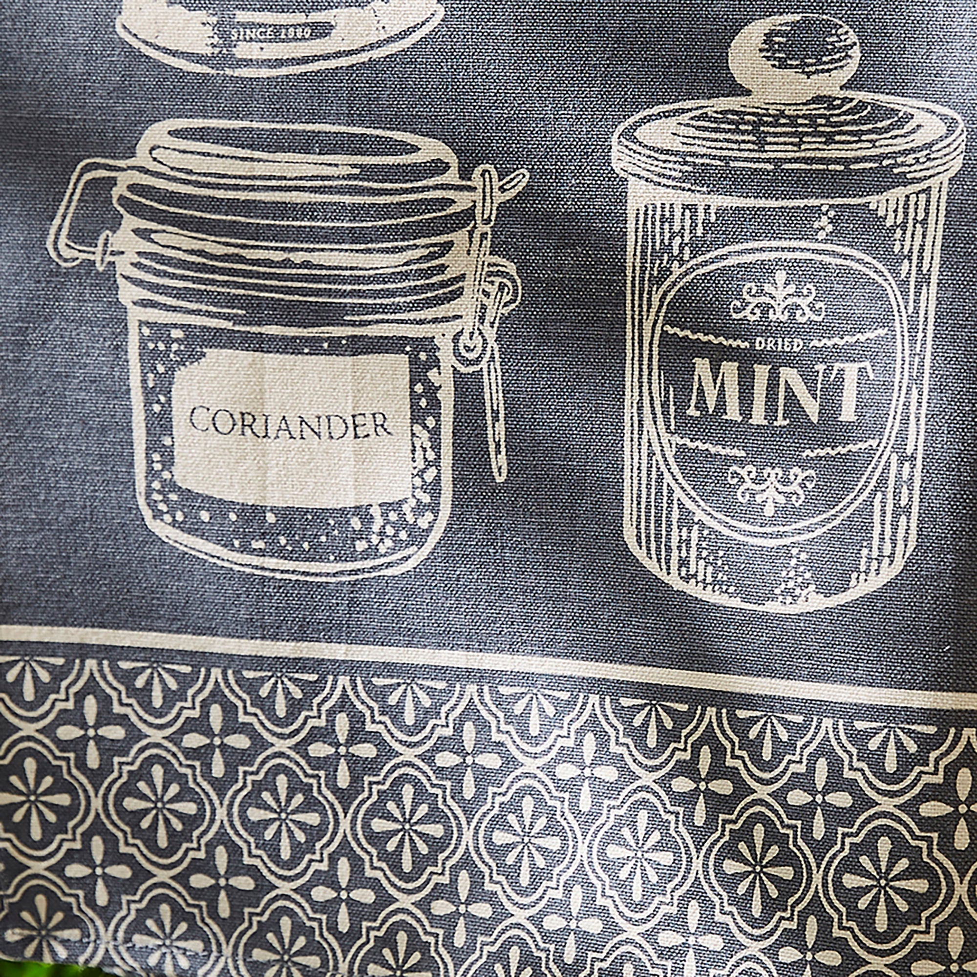 Ulster Weavers Herbs & Spices Tea Towel - Cotton One Size in Grey - Tea Towel - Ulster Weavers