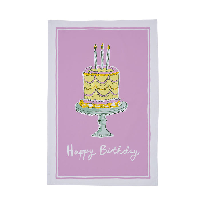 Ulster Weavers Happy Birthday Tea Towel - Cotton One Size in Multi