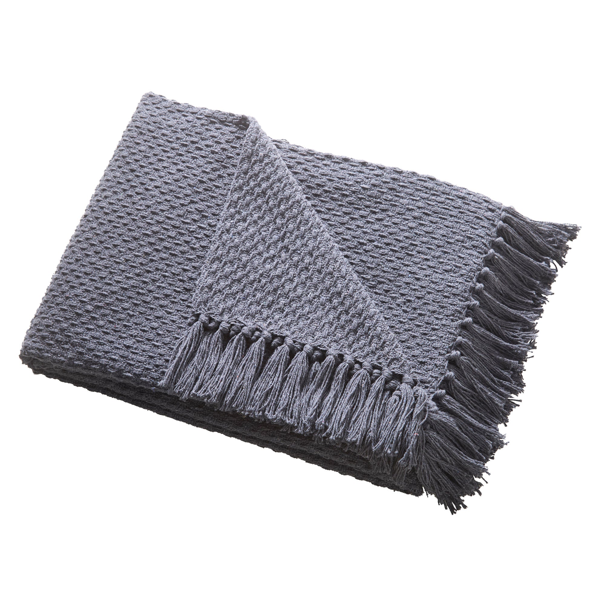 Hayden Bedspread by Drift Home in Charcoal 200cm x 200cm - Bedspread - Drift Home