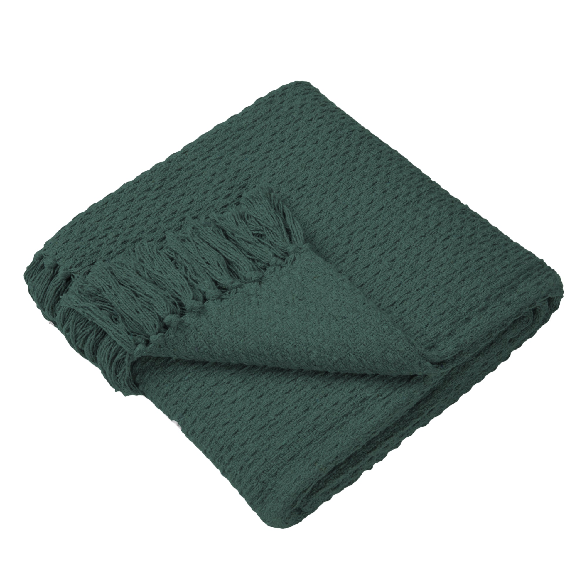 Hayden Throw by Drift Home in Green 130 x 180cm - Throw - Drift Home