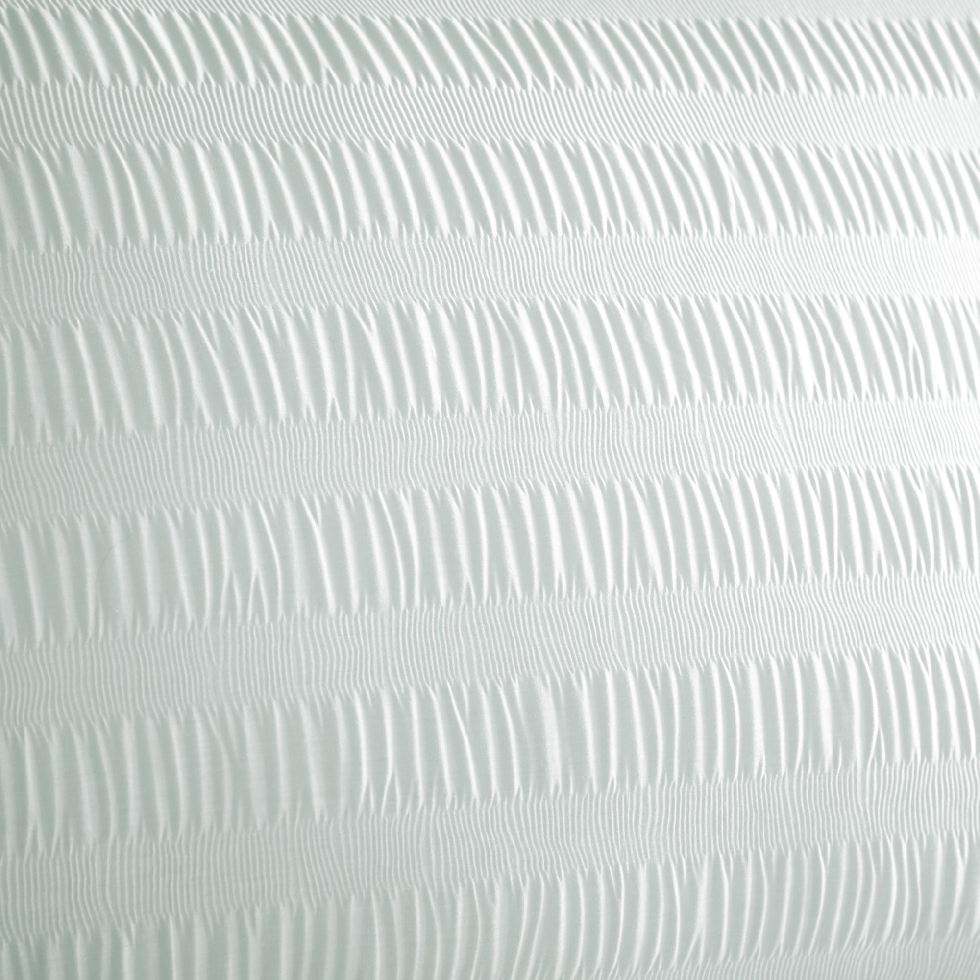 Honley Seersucker Duvet Cover Set by Serene in Duck Egg - Duvet Cover Set - Serene