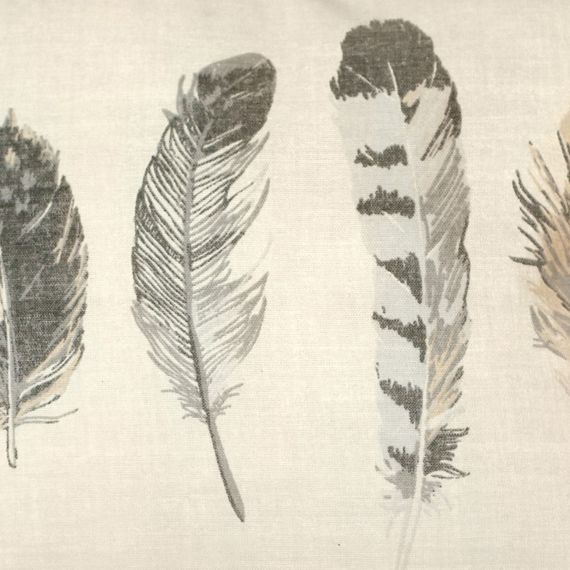 Idaho Cushion by Fusion in Charcoal 43 x 43cm - Cushion - Fusion