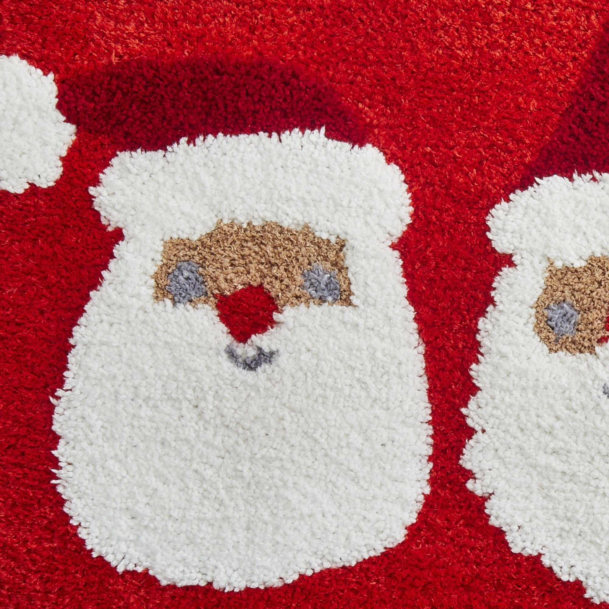 Jolly Santa Bath Mat by Bedlam in Red 50 x 80cm - Bath Mat - Bedlam