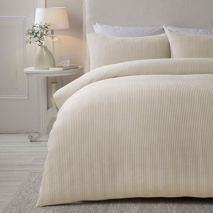 Lindly Duvet Cover Set by Serene in Natural