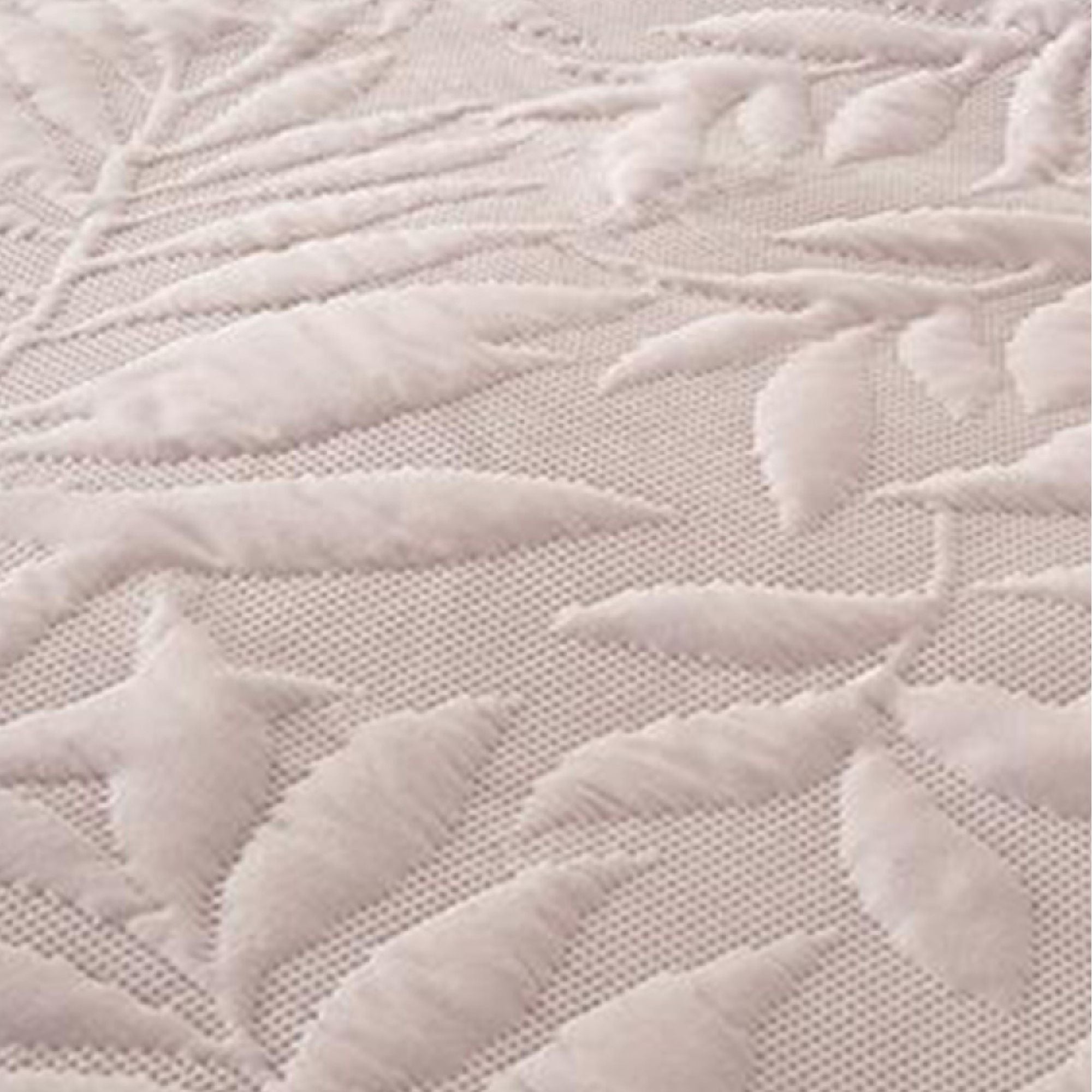 Luana Duvet Cover Set by Serene in Blush - Duvet Cover Set - Serene