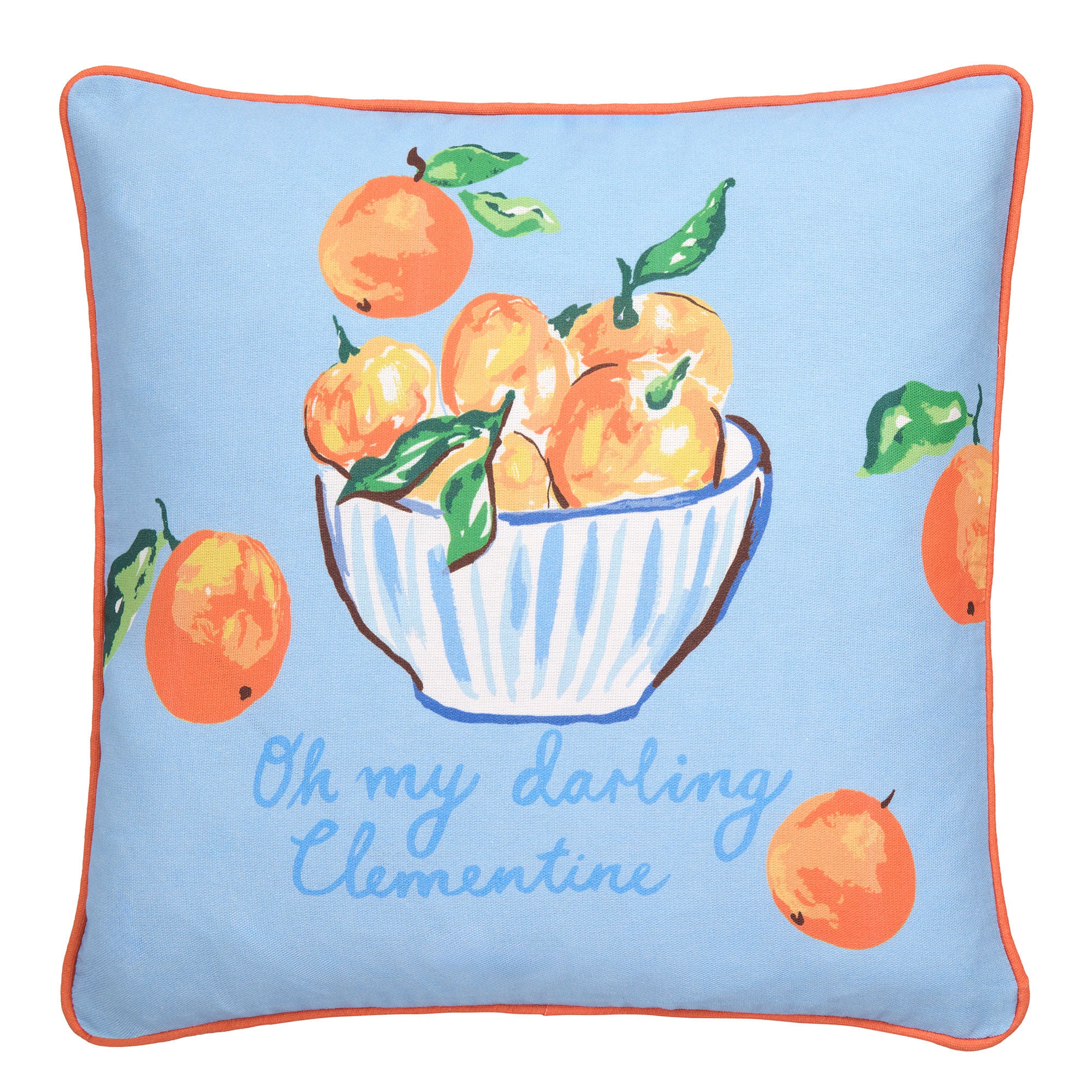 My Darling Clementine Cushion in Multi 43 x 43cm - Cushion - Fusion