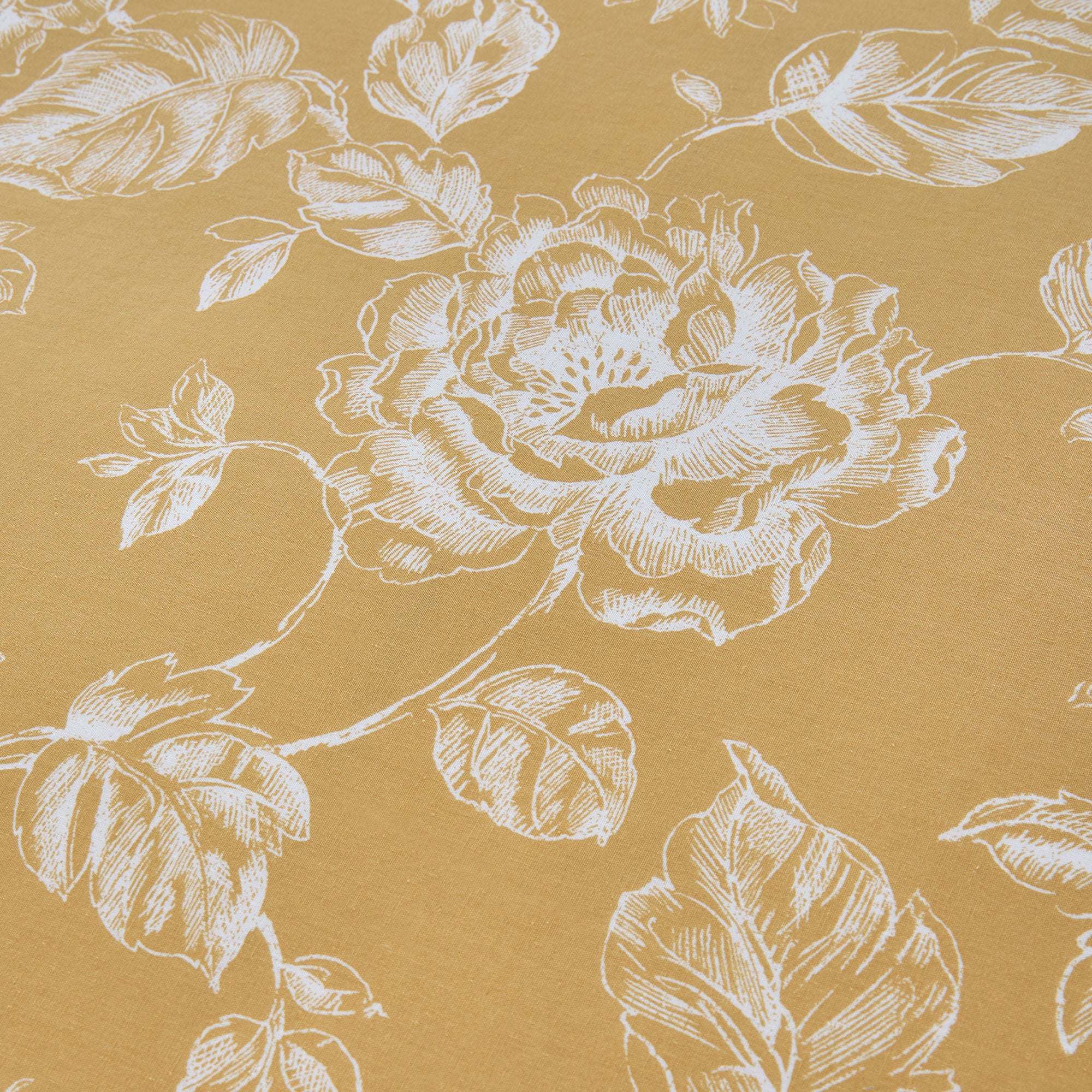 Mishka Pair of Pencil Pleat Curtains With Tie-Backs by Dreams & Drapes Design in Gold - Pair of Pencil Pleat Curtains With Tie-Backs - Dreams & Drapes Design