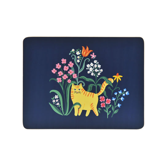 Marmalade Meadow Placemat 4 Pack in Navy