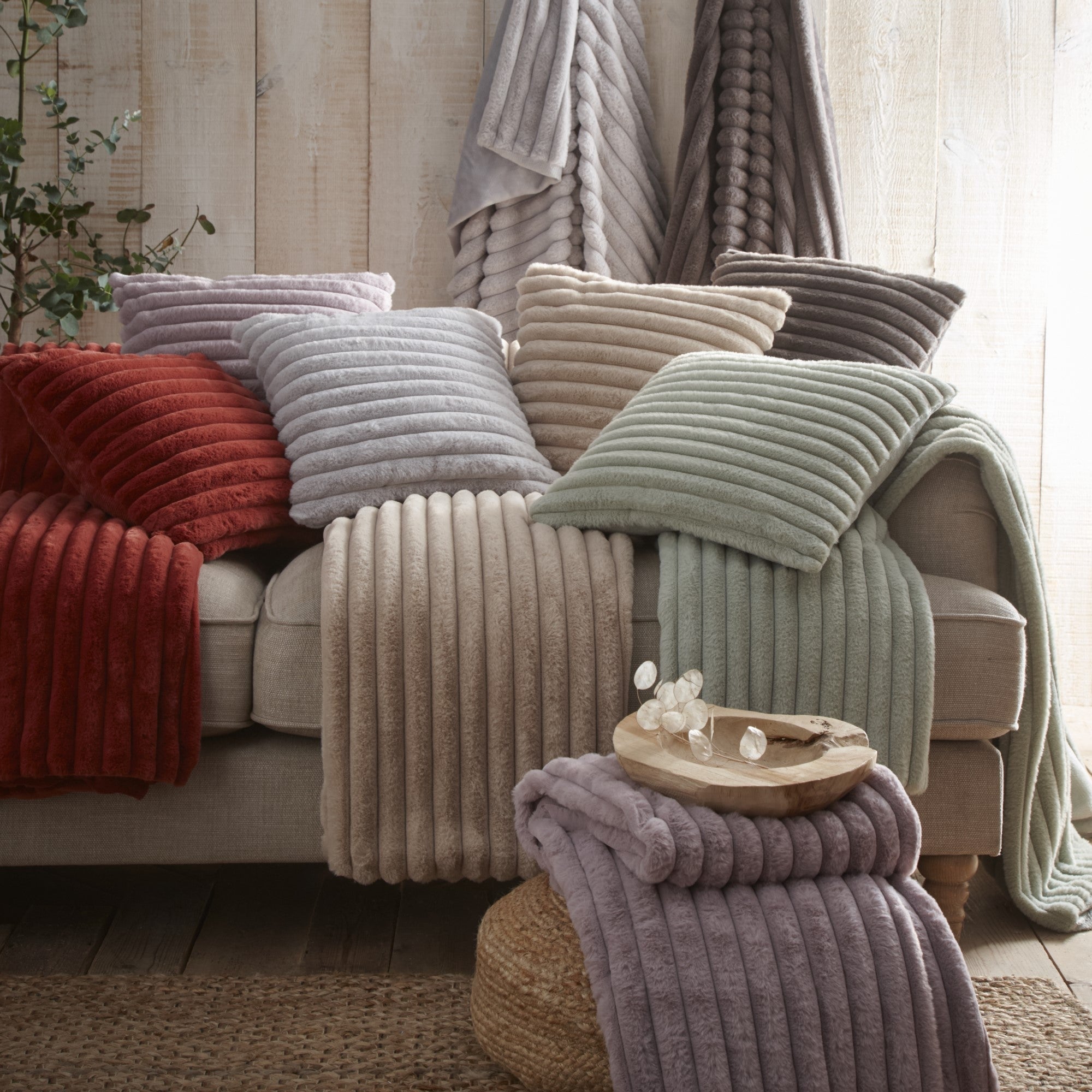 Morritz Bedspread by Appletree Hygge in Terracotta 130cm x 180cm - Bedspread - Appletree Hygge