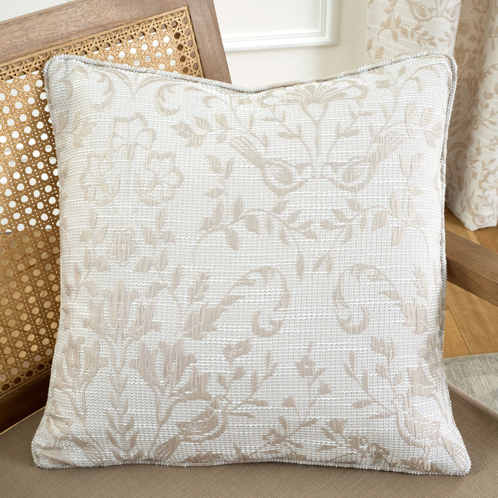 Marple Cushion by Curtina in Natural 43 x 43cm - Cushion - Curtina