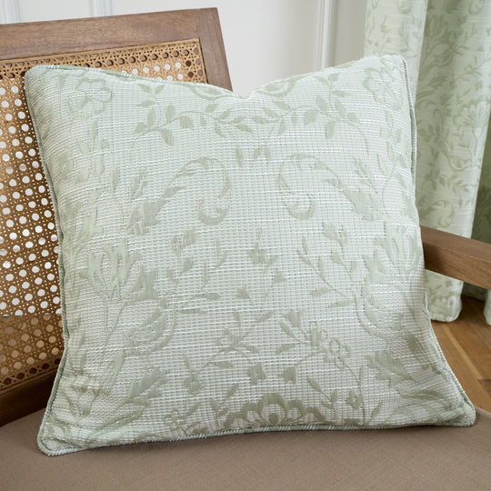 Marple Cushion in Sage Green 43 x 43cm