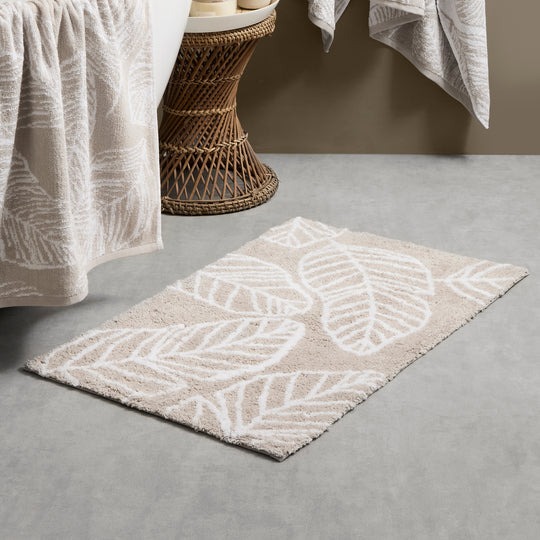 Matteo Bath Mat in Natural 50 x 80cm