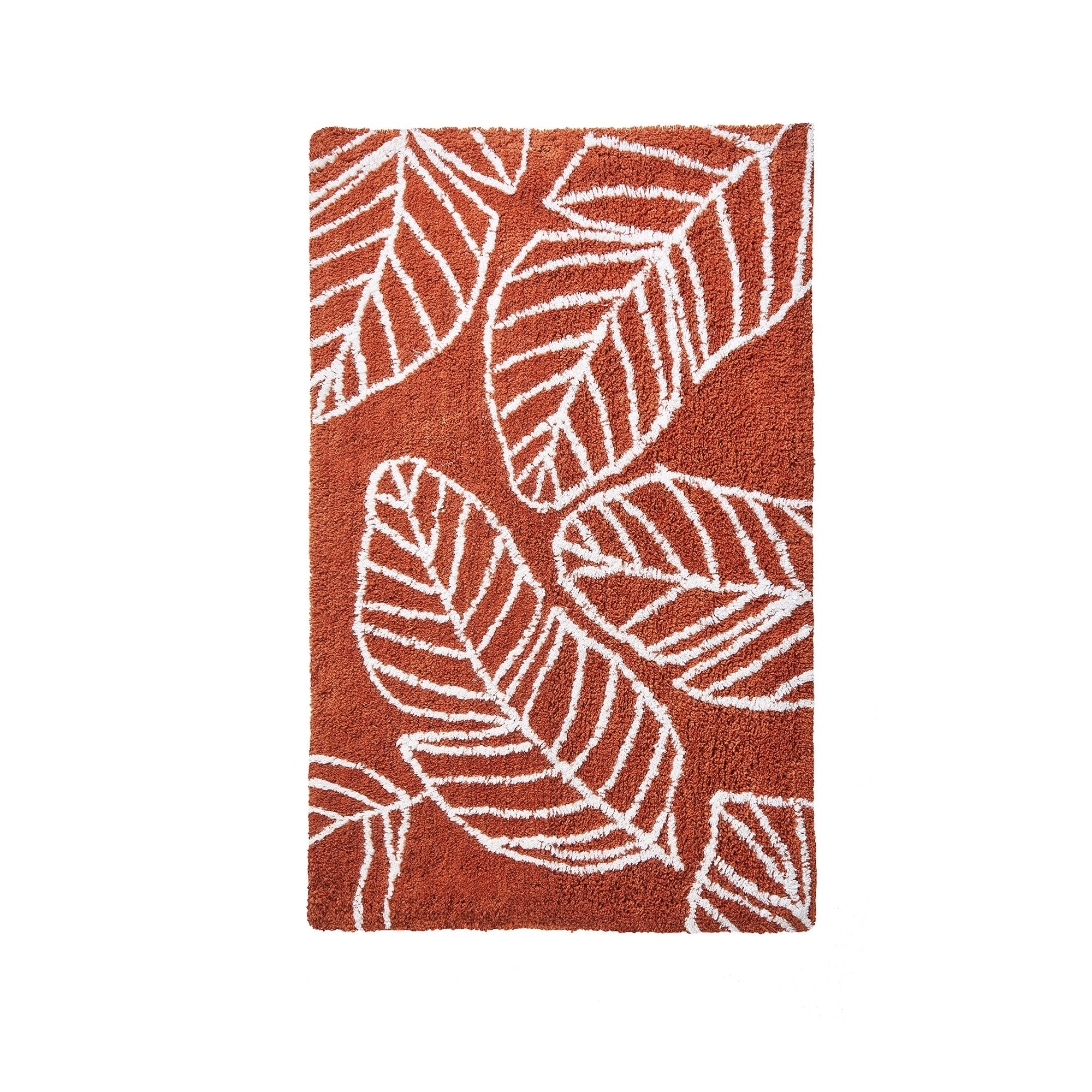 Matteo Bath Mat by Fusion Bathroom in Terracotta 50 x 80cm