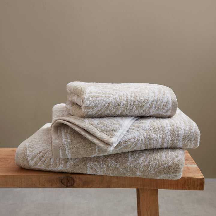 Matteo Towels by Fusion Bathroom in Natural