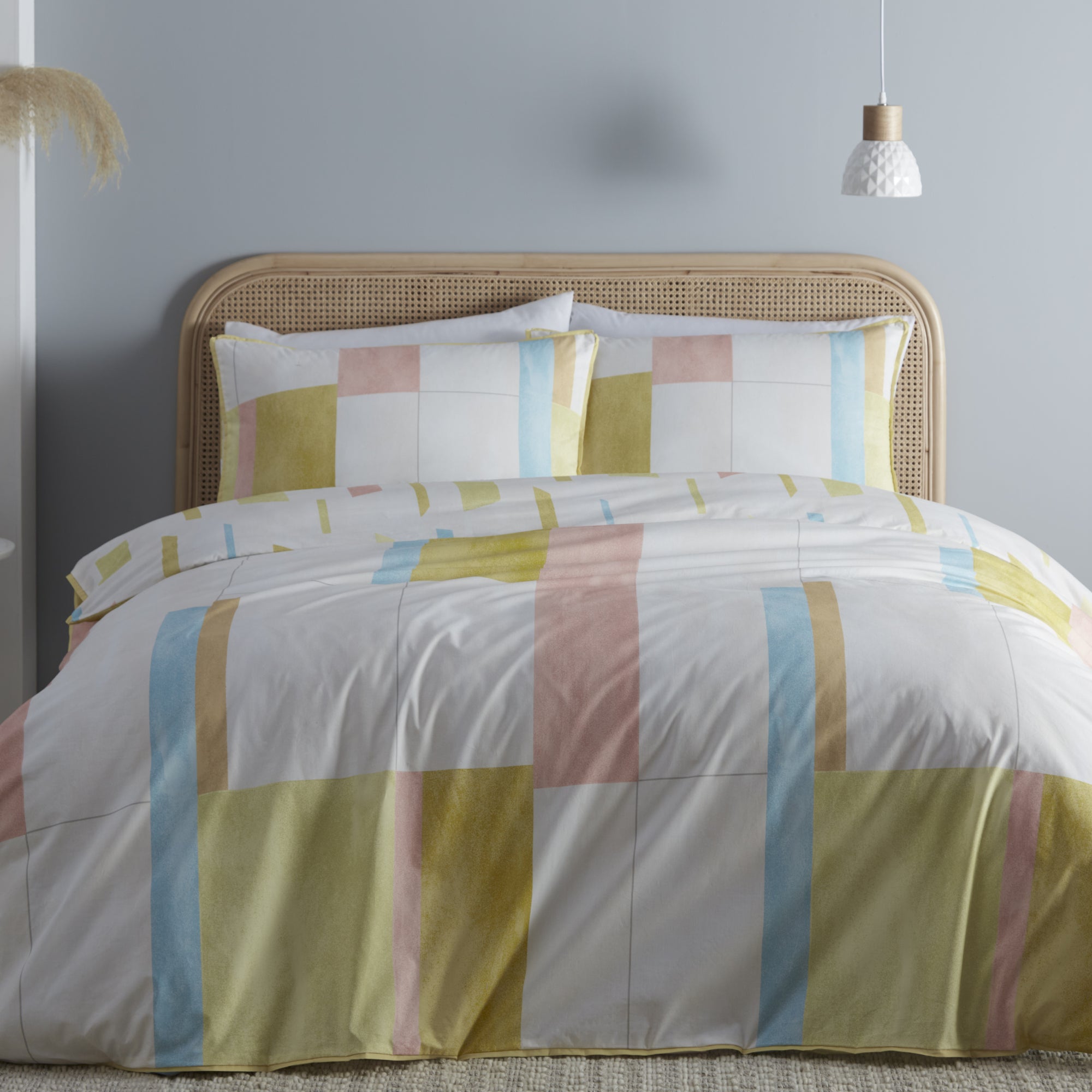 Mariko Duvet Cover Set by Appletree Style in Yellow - Duvet Cover Set - Appletree Style