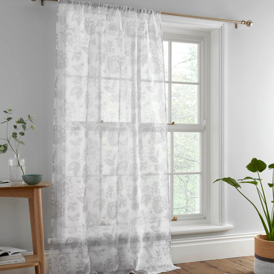 Marinelli Voile Panel in Grey