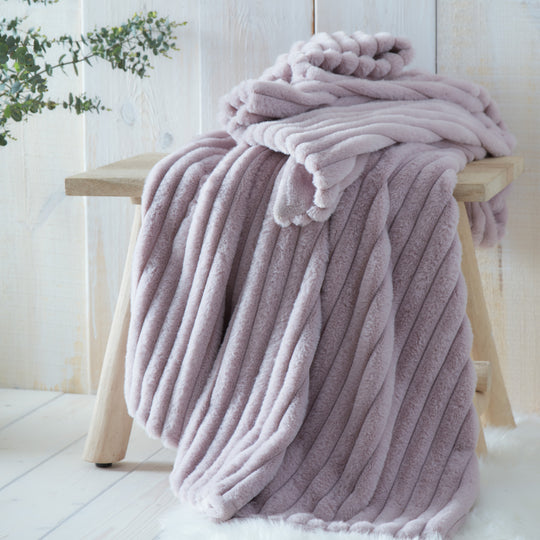 Morritz Throw in Mauve 130 x 180cm