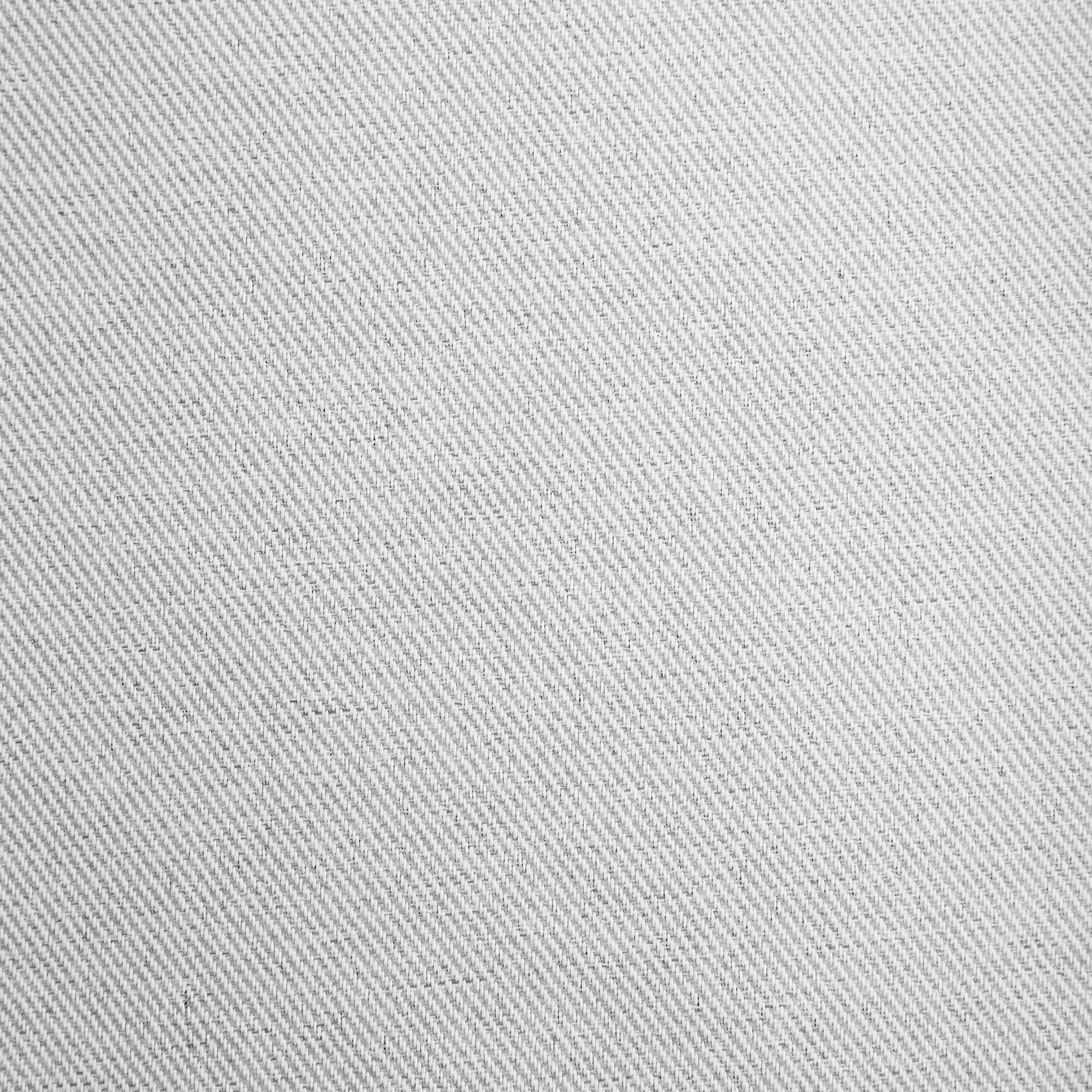 Plain Twill Pair of Eyelet Curtains in Natural