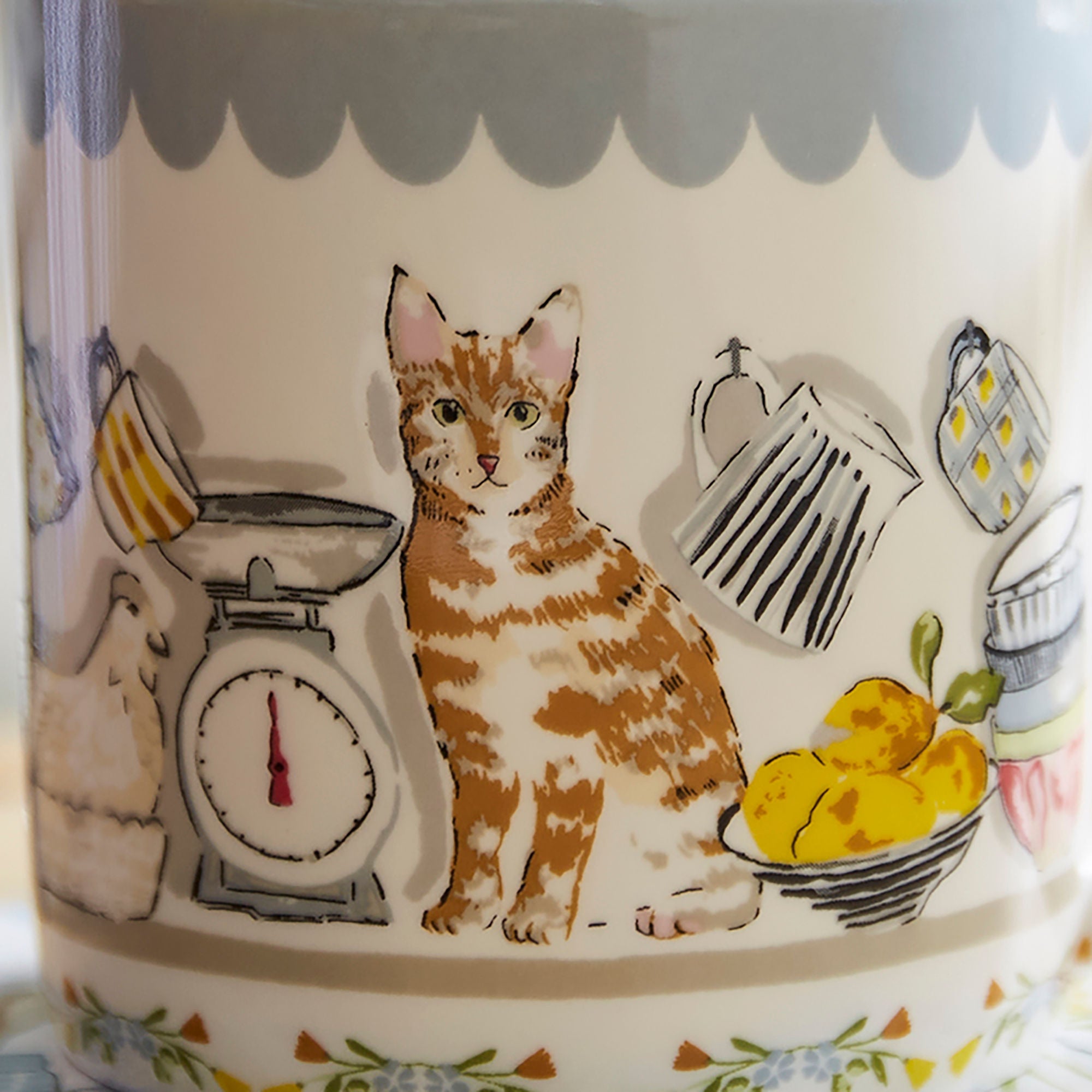 Ulster Weavers Pantry Cats Mug - New Bone China 250ml in Multi - Mug - Ulster Weavers