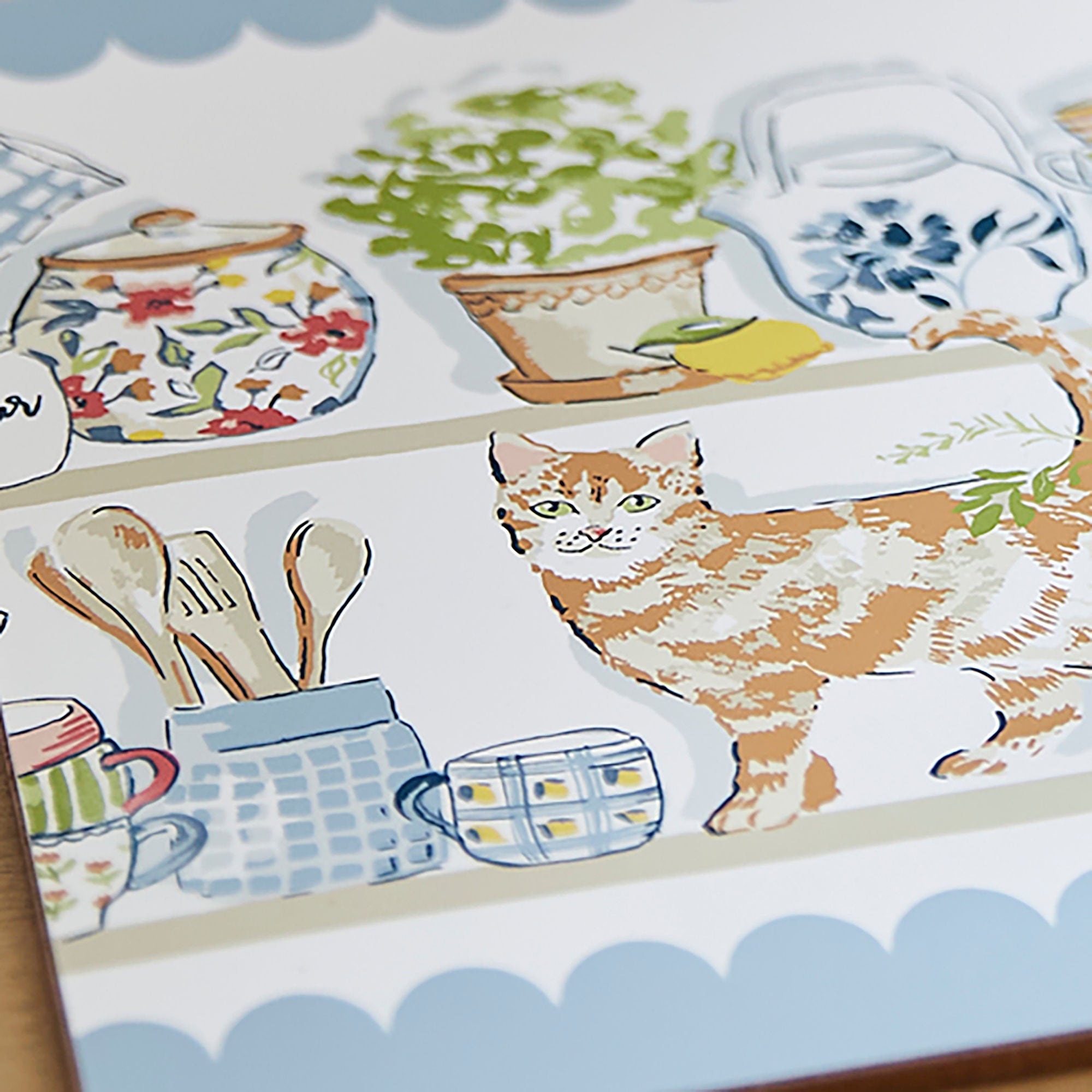 Ulster Weavers Pantry Cats Placemat - 4 Pack One Size in Multi - Placemat - Ulster Weavers