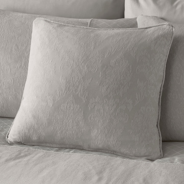 Rosana Cushion by Dreams & Drapes Woven in Silver 43 x 43cm - Cushion - Dreams & Drapes Woven