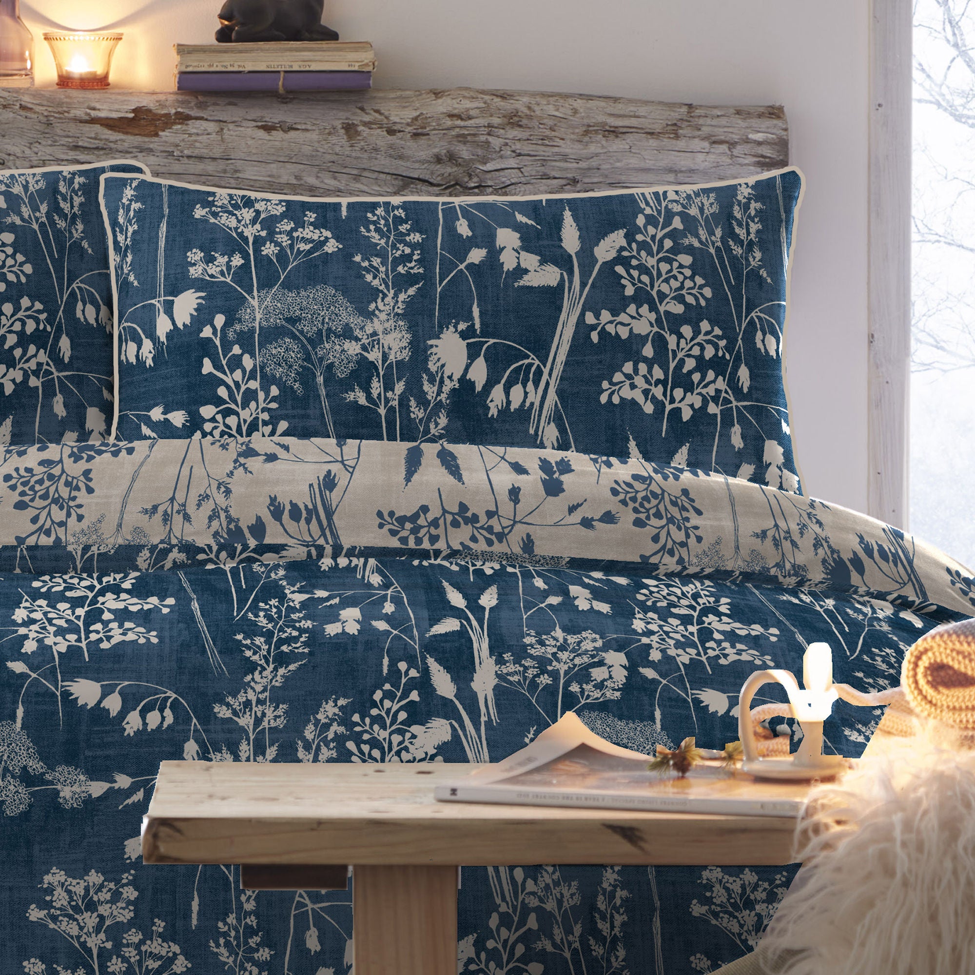Rohan Duvet Cover Set by Appletree Promo in Blue - Duvet Cover Set - Appletree Promo