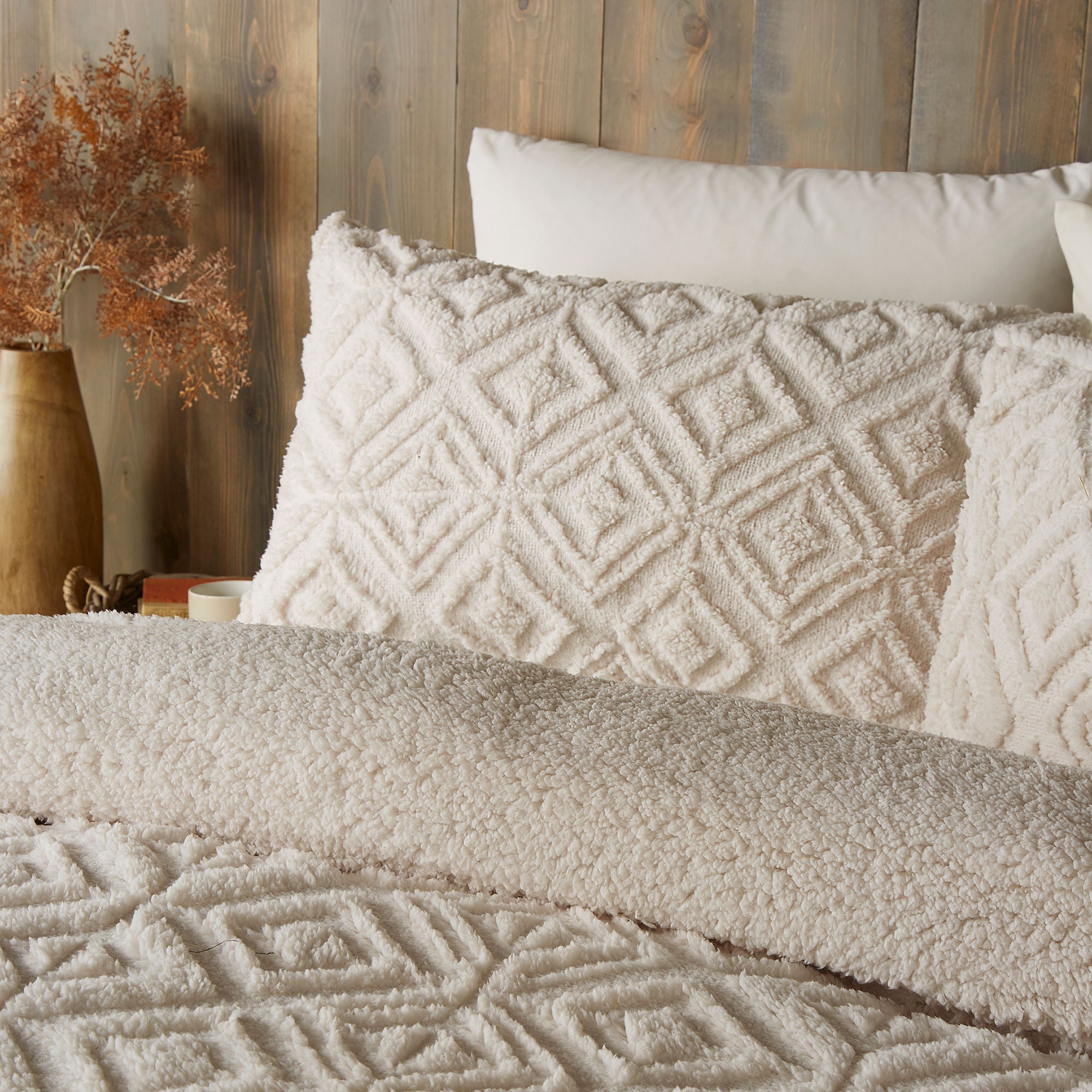 Romo Duvet Cover Set by Fusion Snug in Natural - Duvet Cover Set - Fusion Snug