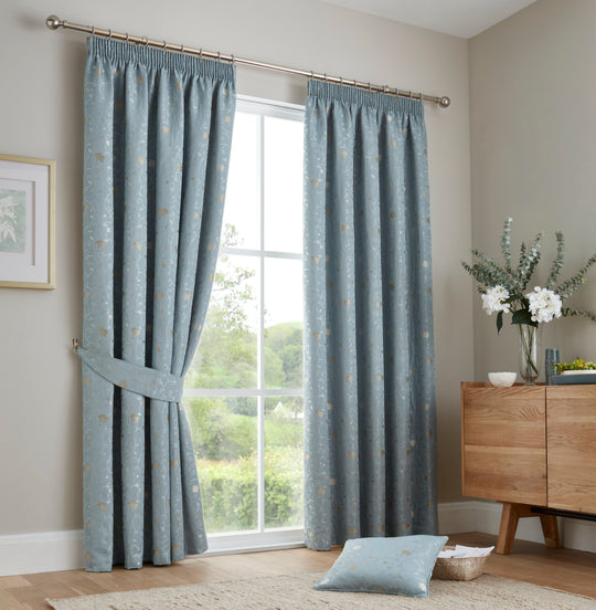 Renata Curtain Tiebacks in Duck Egg