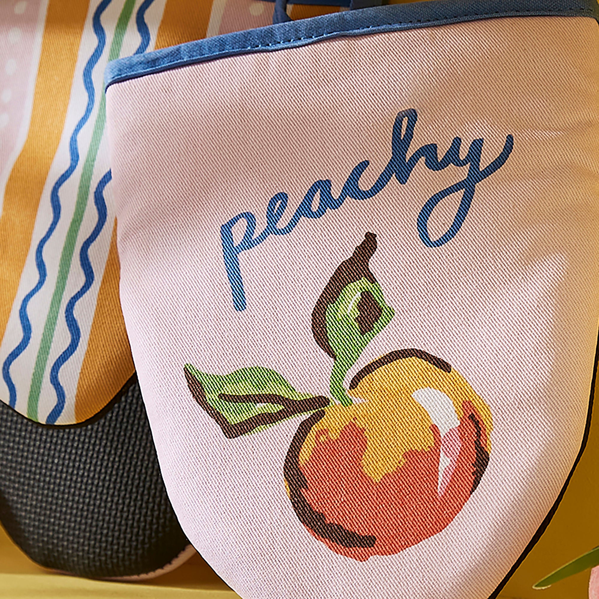 Ulster Weavers Summer Fruits Microwave Mitts - Pair One Size in Multi - Micro Mitts - Ulster Weavers