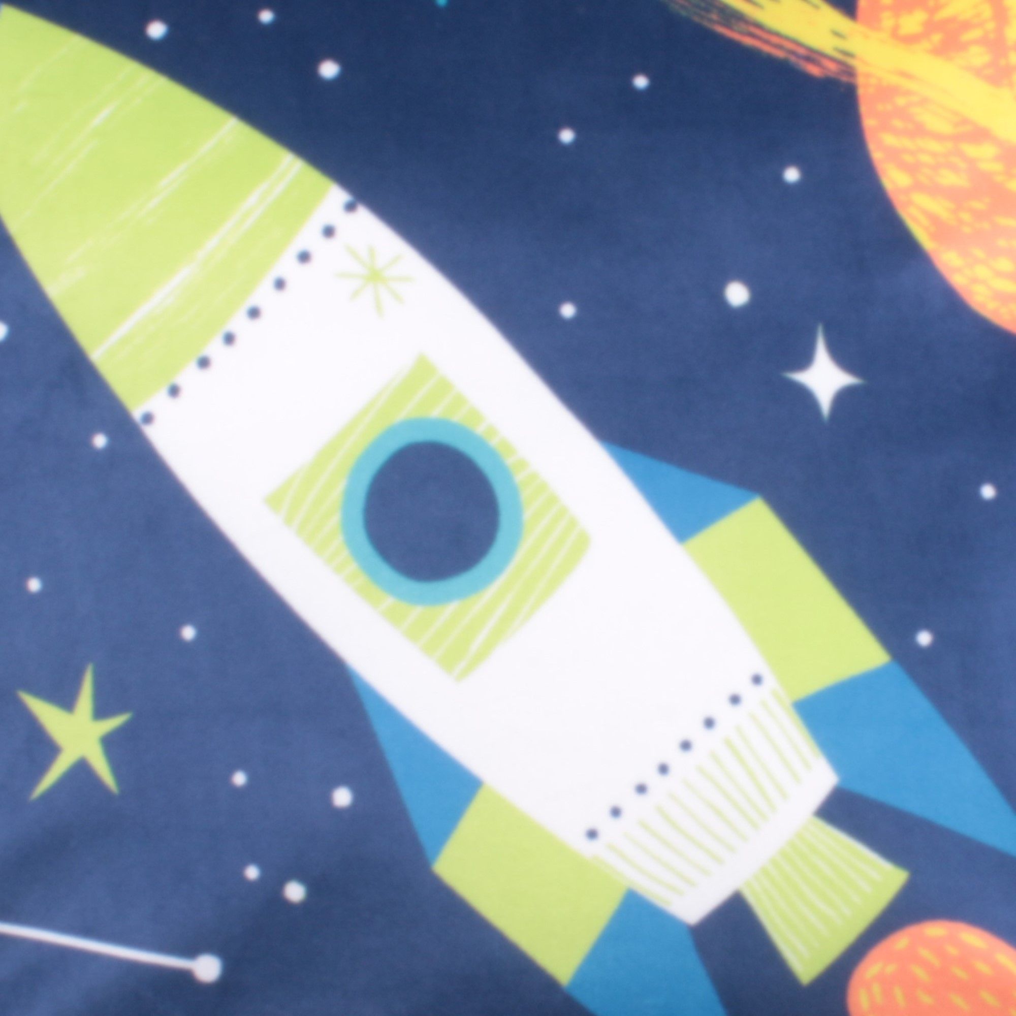 Supersonic Duvet Cover Set by Bedlam in Blue - Duvet Cover Set - Bedlam