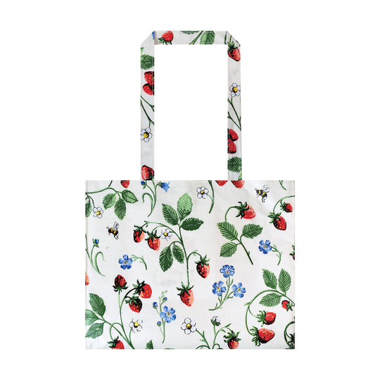 Strawberry Patch Shoulder Bag PVC  in Green