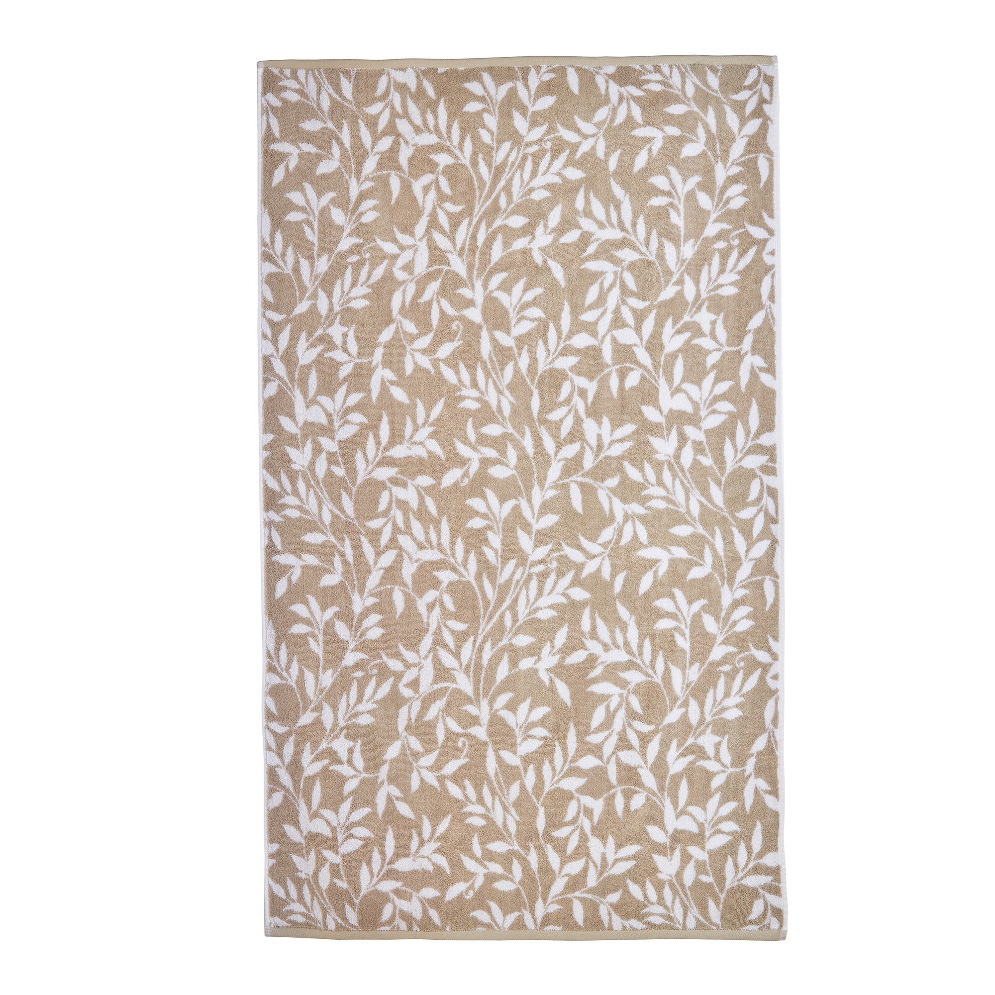 Sandringham Towels by Dreams & Drapes Bathroom in Natural - Hand Towel - Dreams & Drapes Bathroom