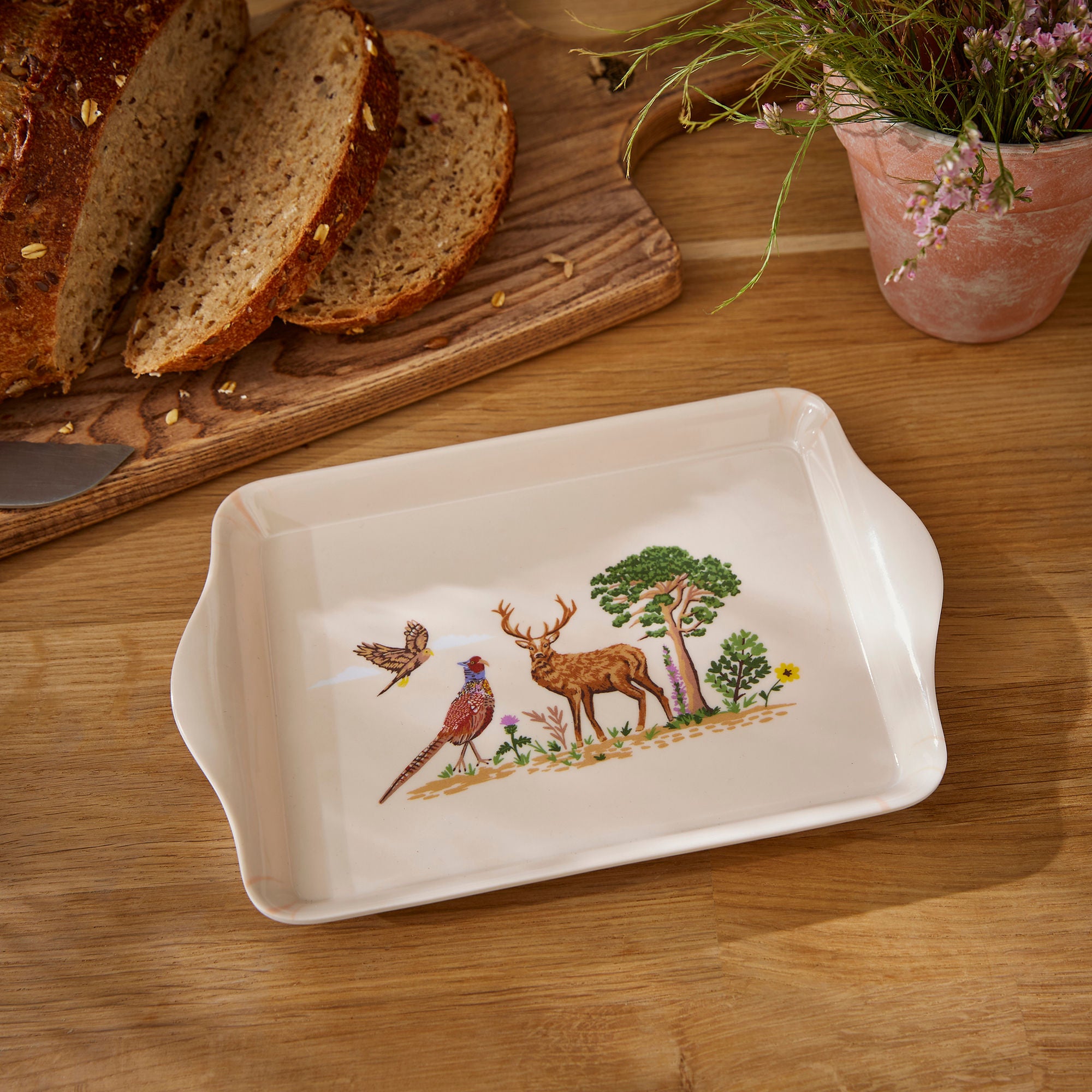 Thistlewood Scatter Tray in Green - Tray - Ulster Weavers