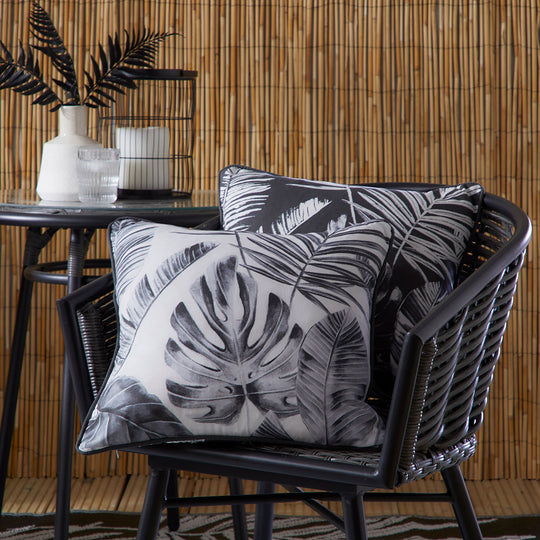 Tahiti Outdoor Cushion in Silver 43 x 43cm