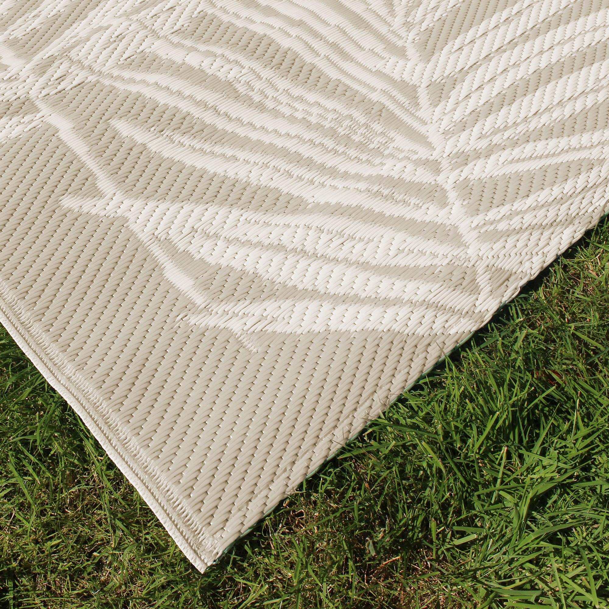Tahiti Outdoor Rug by Dreams & Drapes Design in Natural 120 x 170cm - Outdoor Rug - Dreams & Drapes Design