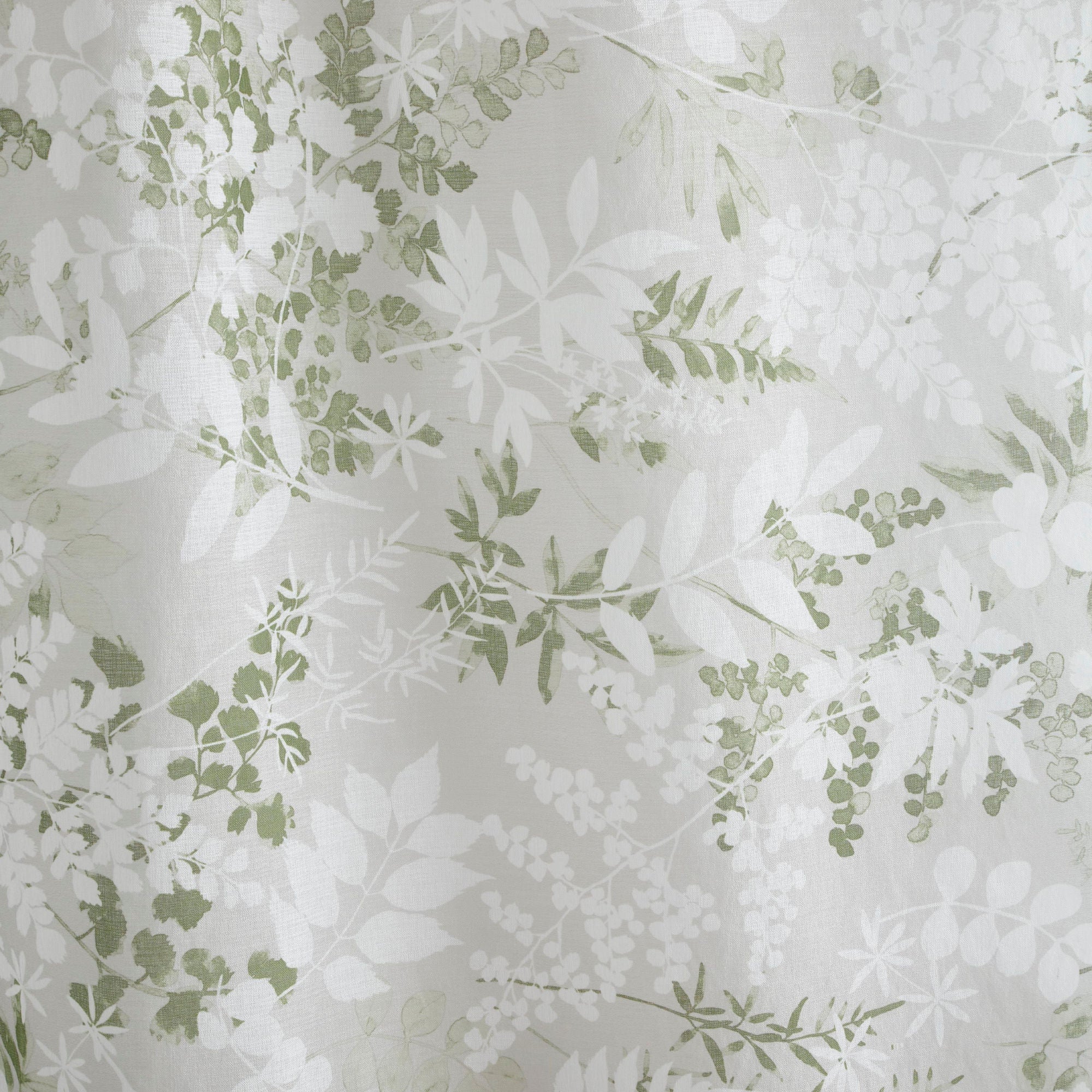Tiverton Voile Panel by Dreams & Drapes in Green - Voile Panel - Dreams & Drapes Curtains