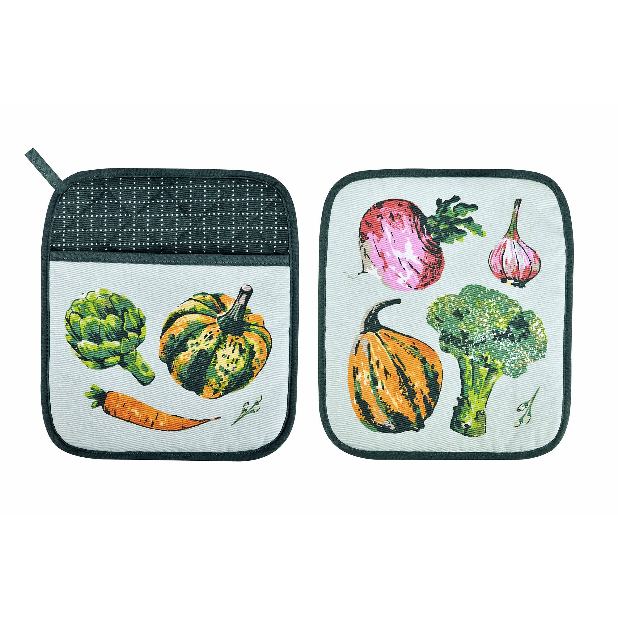 Ulster Weavers Vegetable Medley Pot Mitt One Size in Multi - Pot Mitt - Ulster Weavers