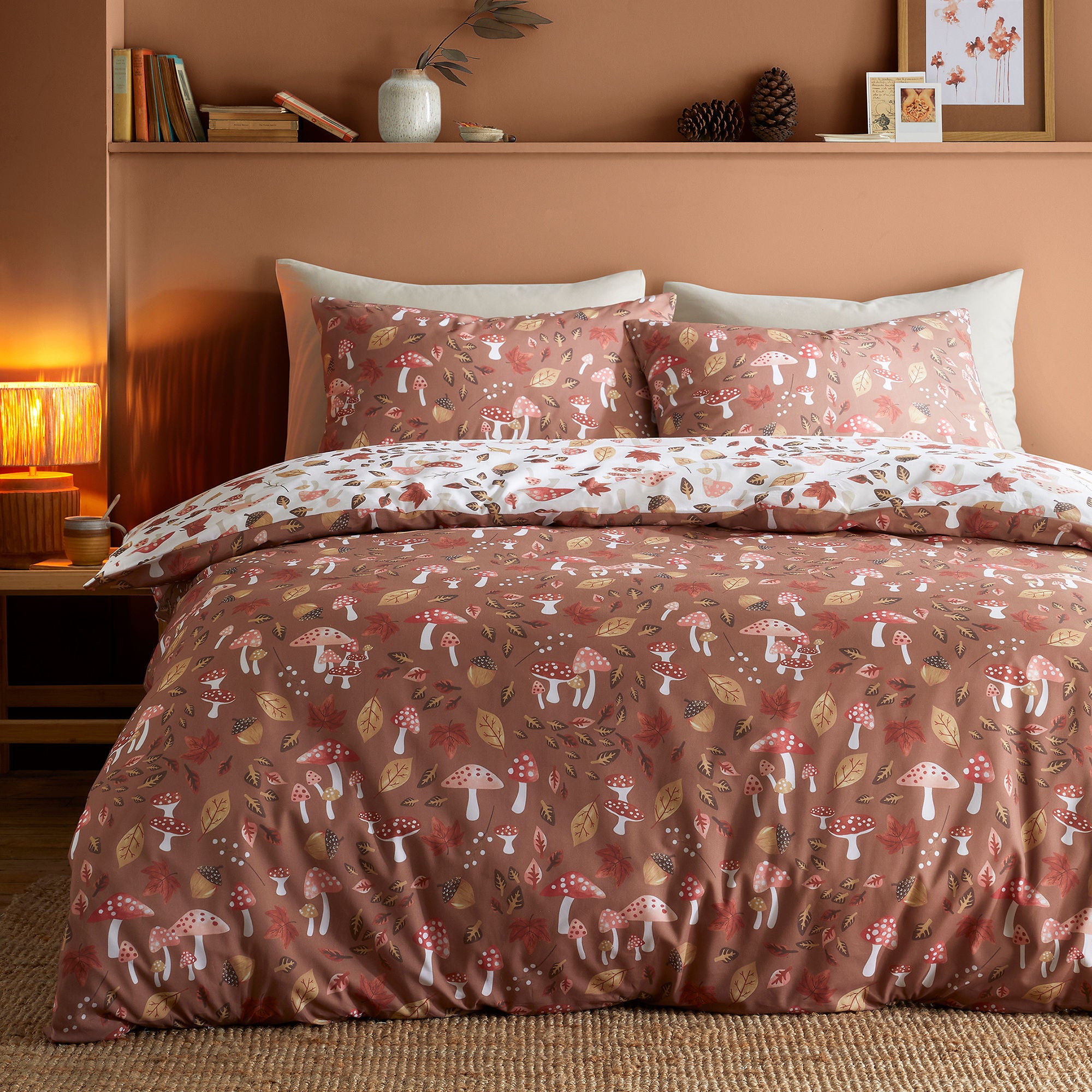 Woodland Dreams Duvet Cover Set in Natural - Duvet Cover Set - Fusion