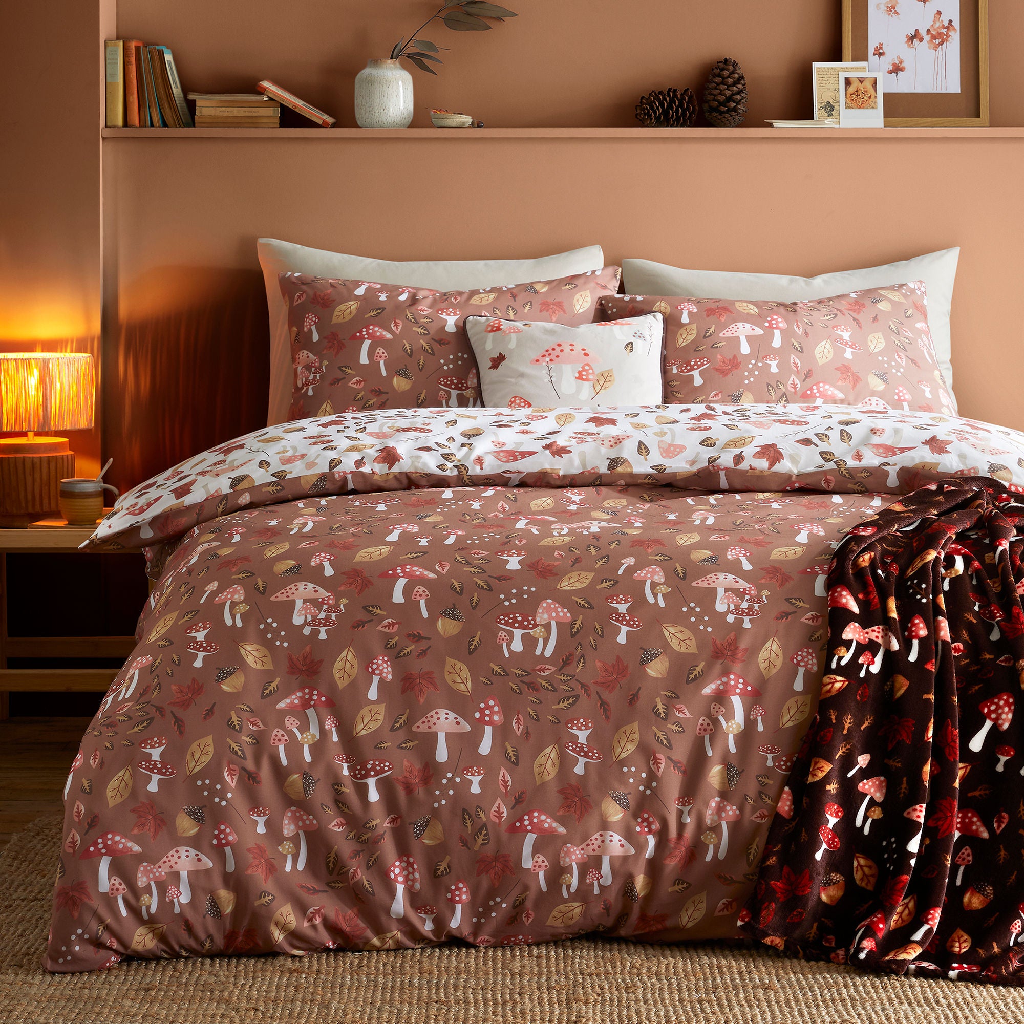 Woodland Dreams Duvet Cover Set in Natural - Duvet Cover Set - Fusion