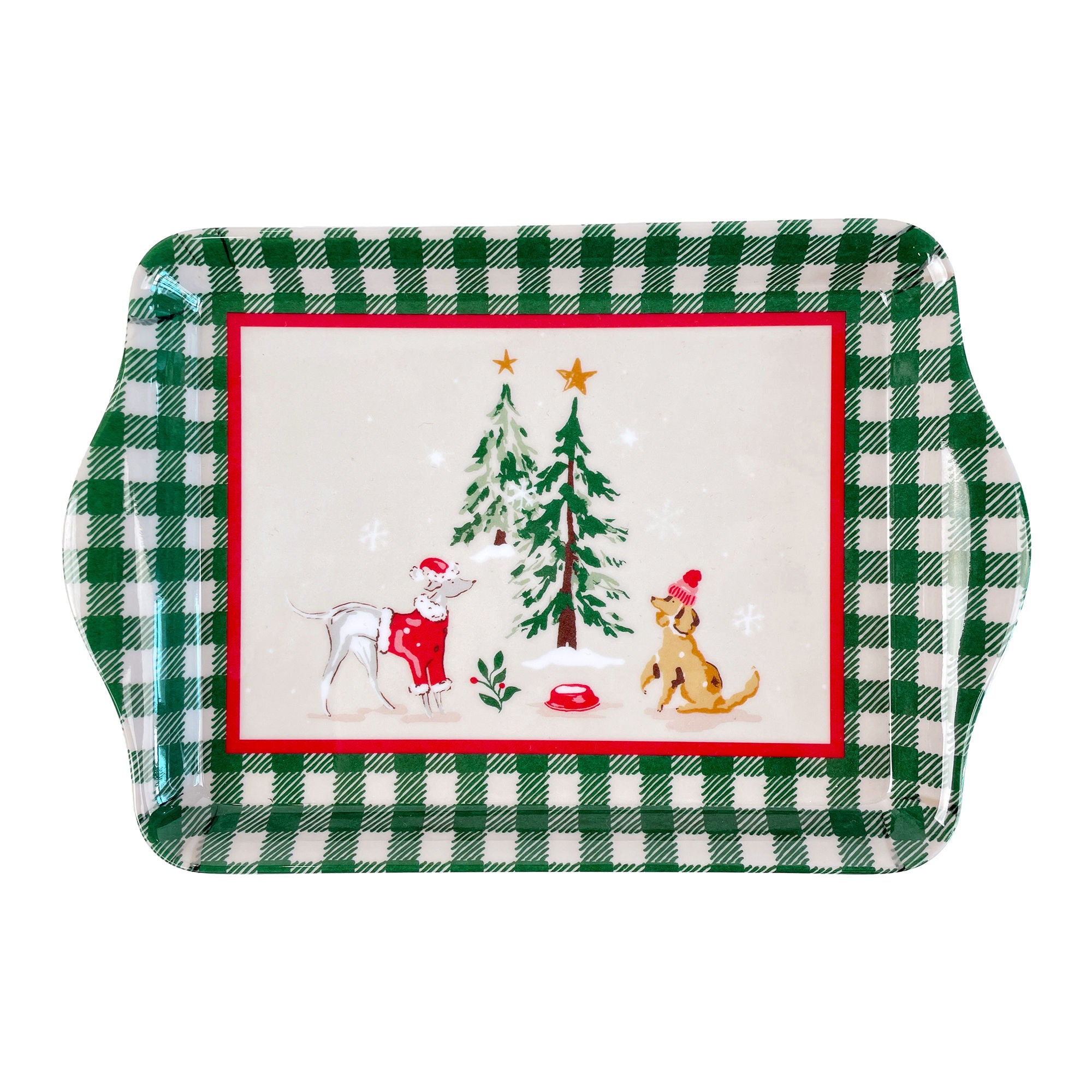 Winter Walkies Scatter Tray in Beige - Tray - Ulster Weavers