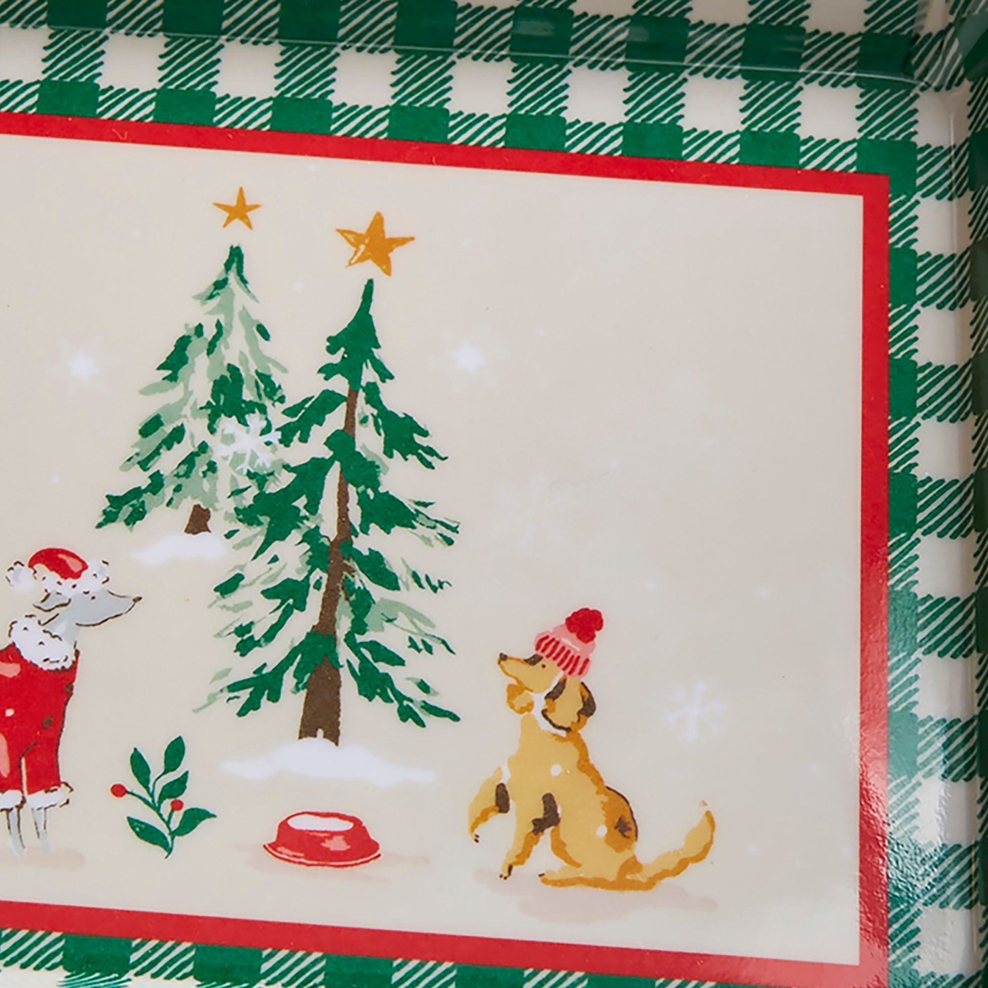 Winter Walkies Scatter Tray in Beige - Tray - Ulster Weavers
