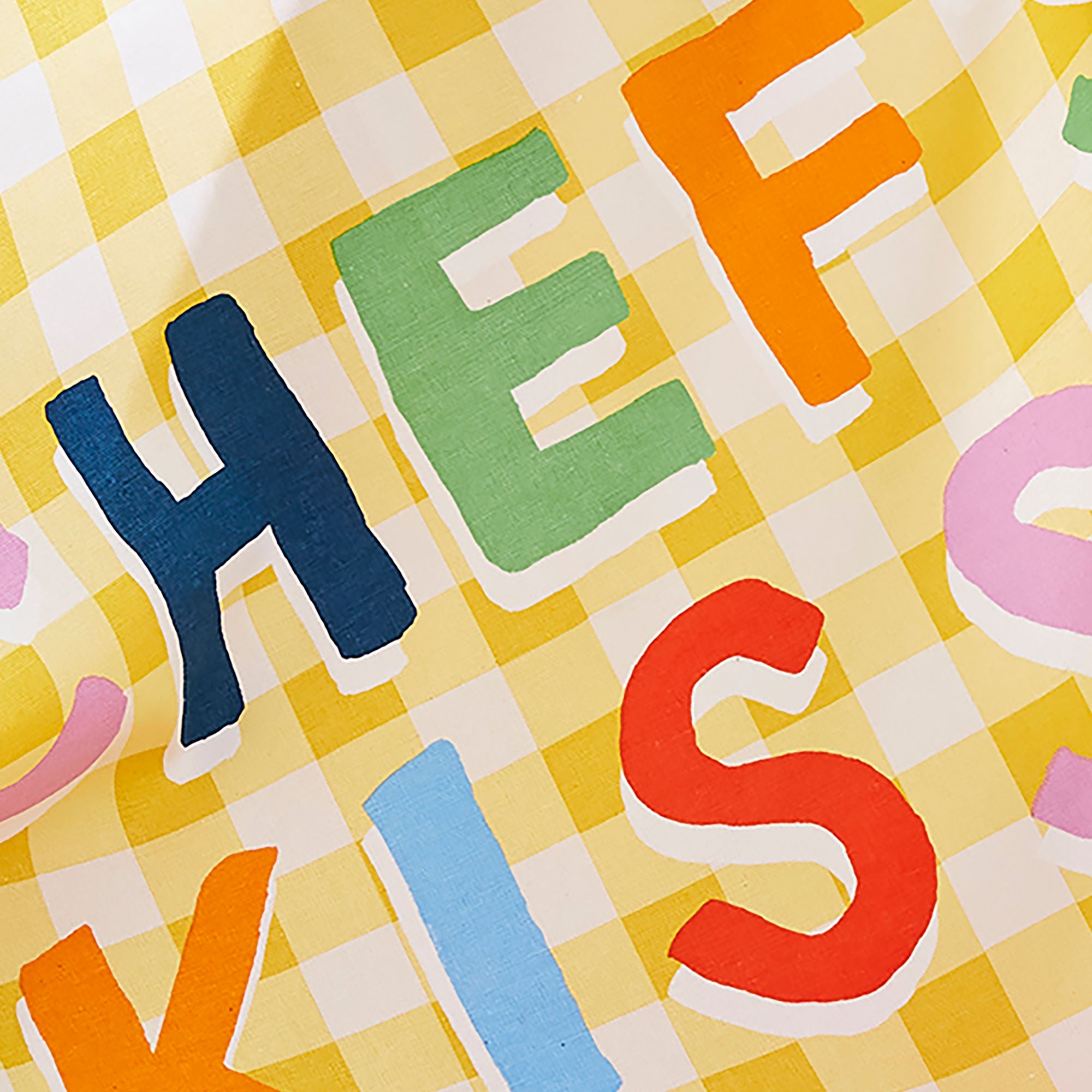 Yes Chef Kiss Cotton Tea Towel in Multicolour - Tea Towel - Ulster Weavers