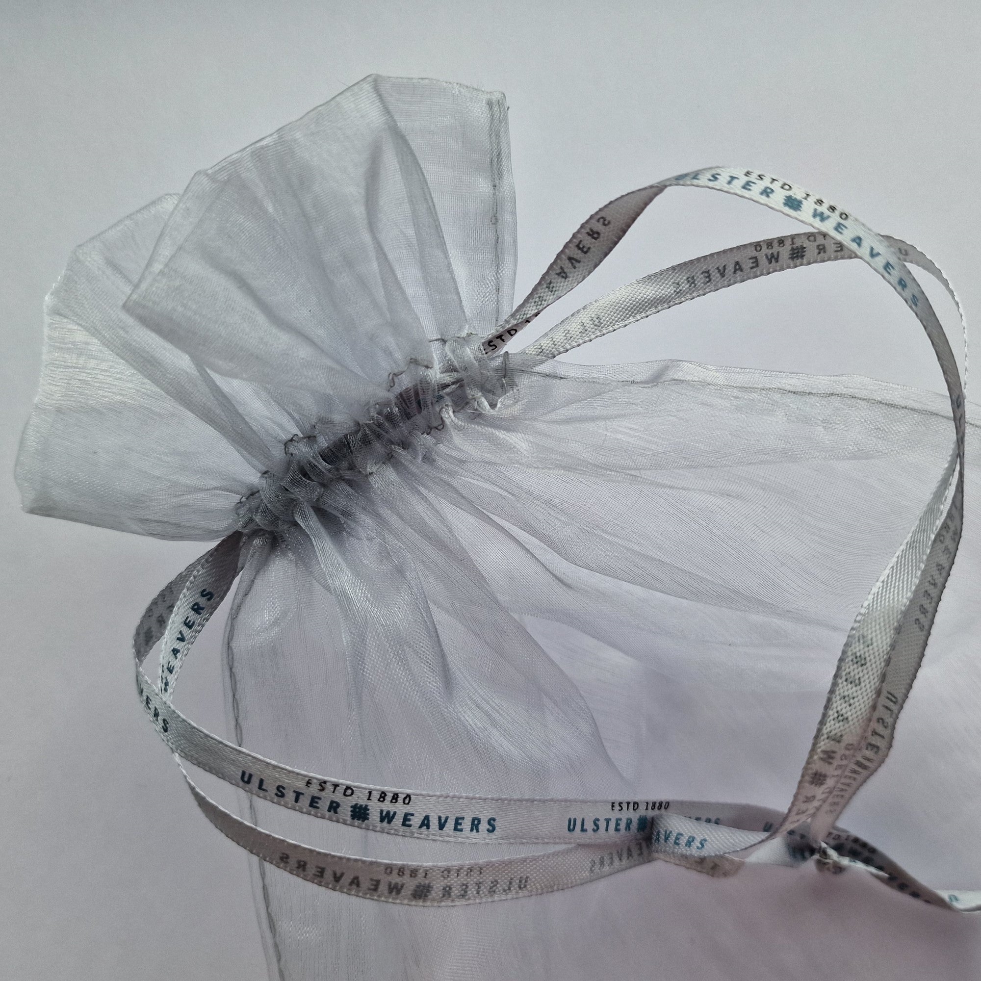 Ulster Weavers Organza Drawstring Bag in Silver - Bag - Ulster Weavers