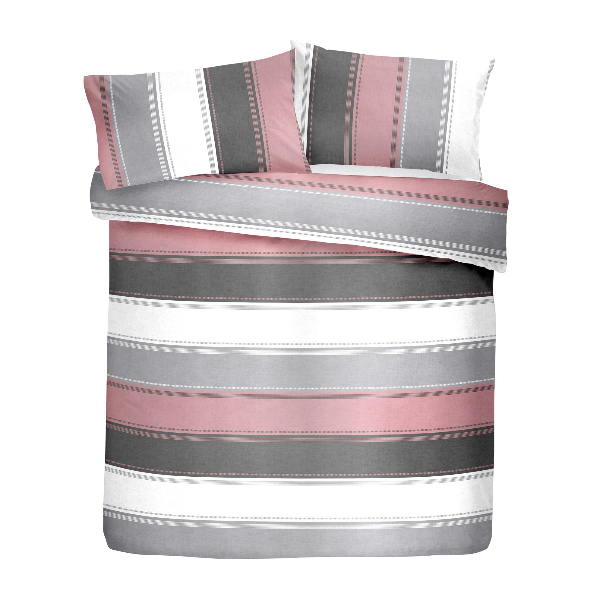 Betley Duvet Cover Set by Fusion in Blush - Duvet Cover Set - Fusion