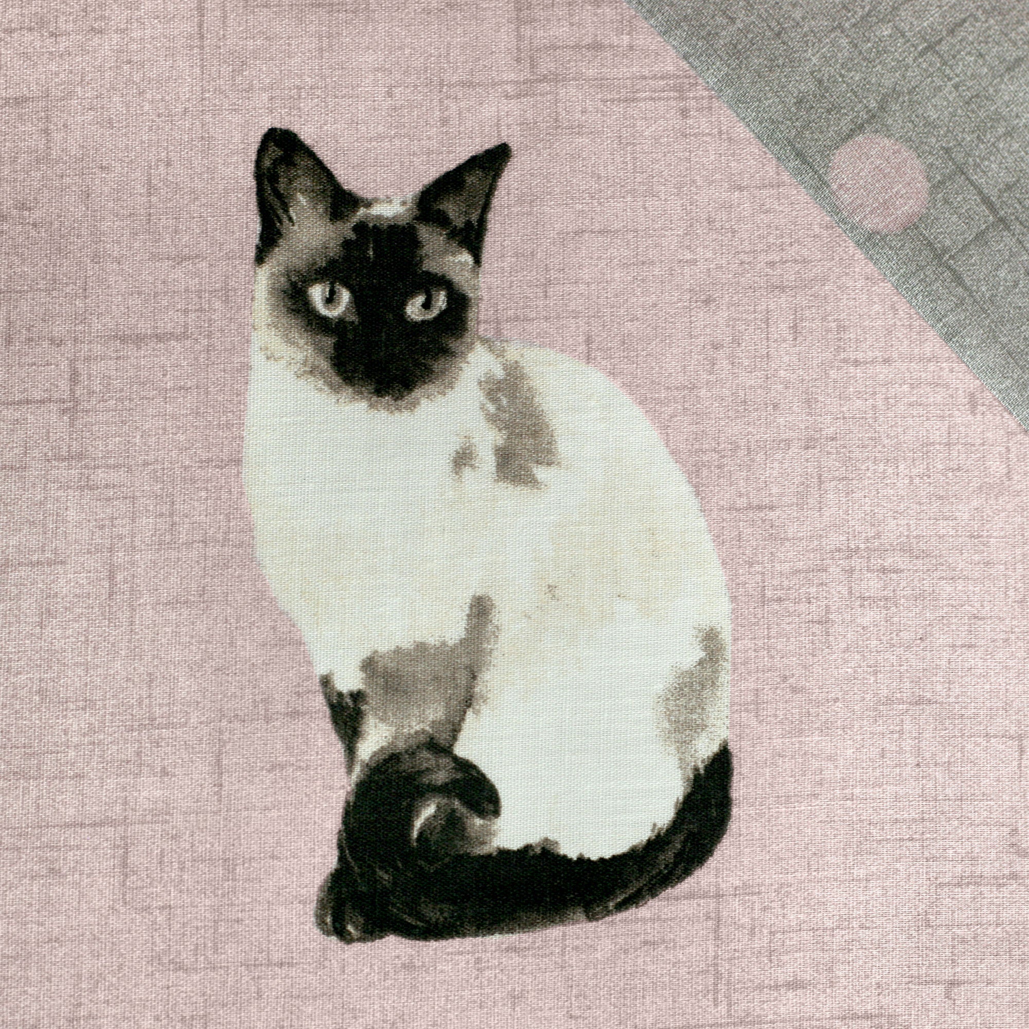 Cats Duvet Cover Set by Fusion in Blush - Duvet Cover Set - Fusion