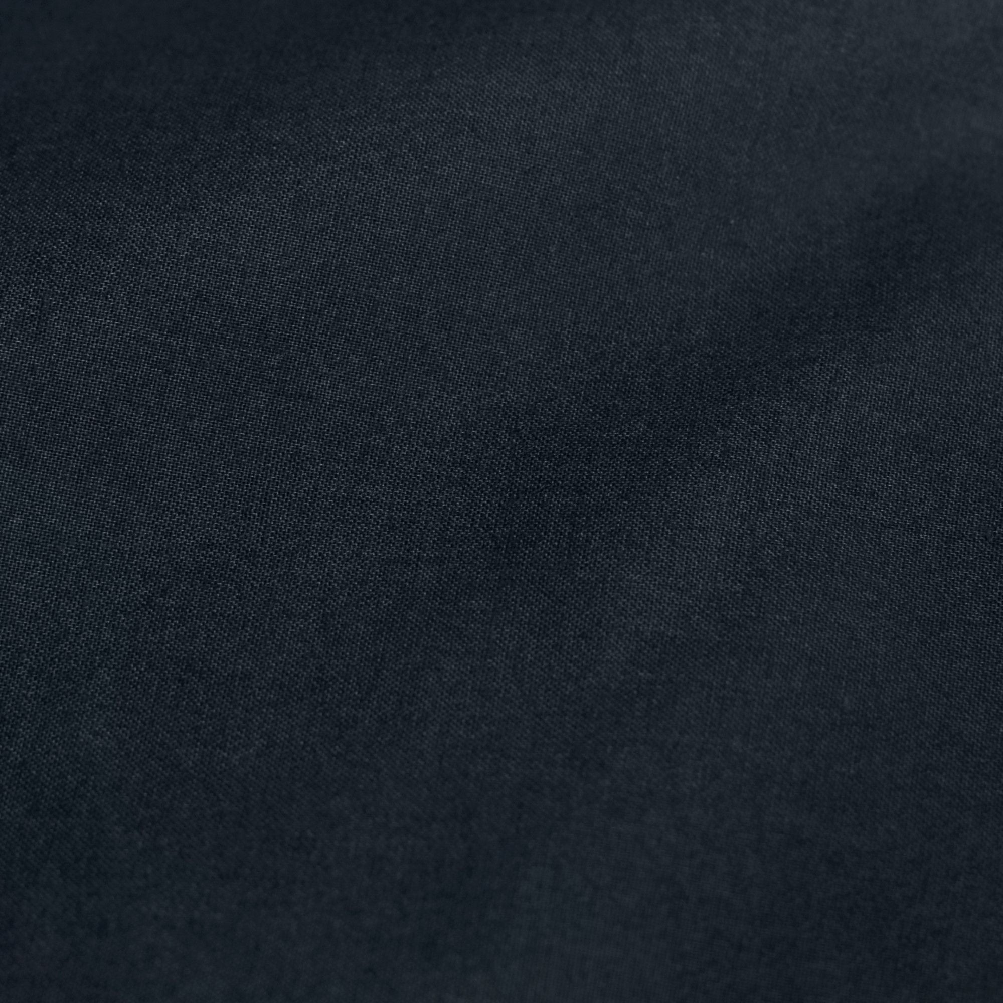 Plain Dyed Pair of Housewife Pillowcases by Serene in Navy 50 x 75cm - Pair of Housewife Pillowcases - Serene