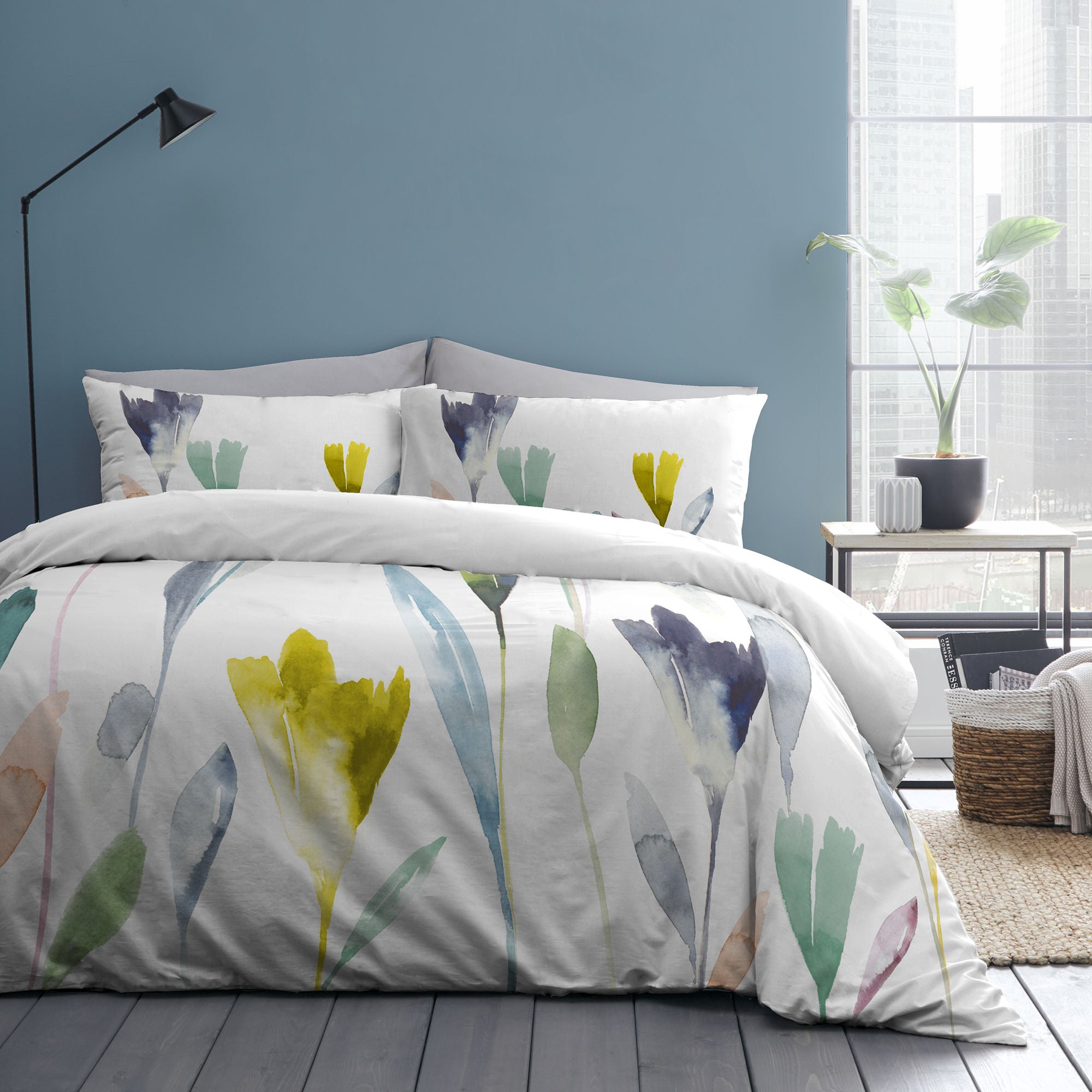 Pollensa Duvet Cover Set by Appletree Style in Multicolour - Duvet Cover Set - Appletree Style